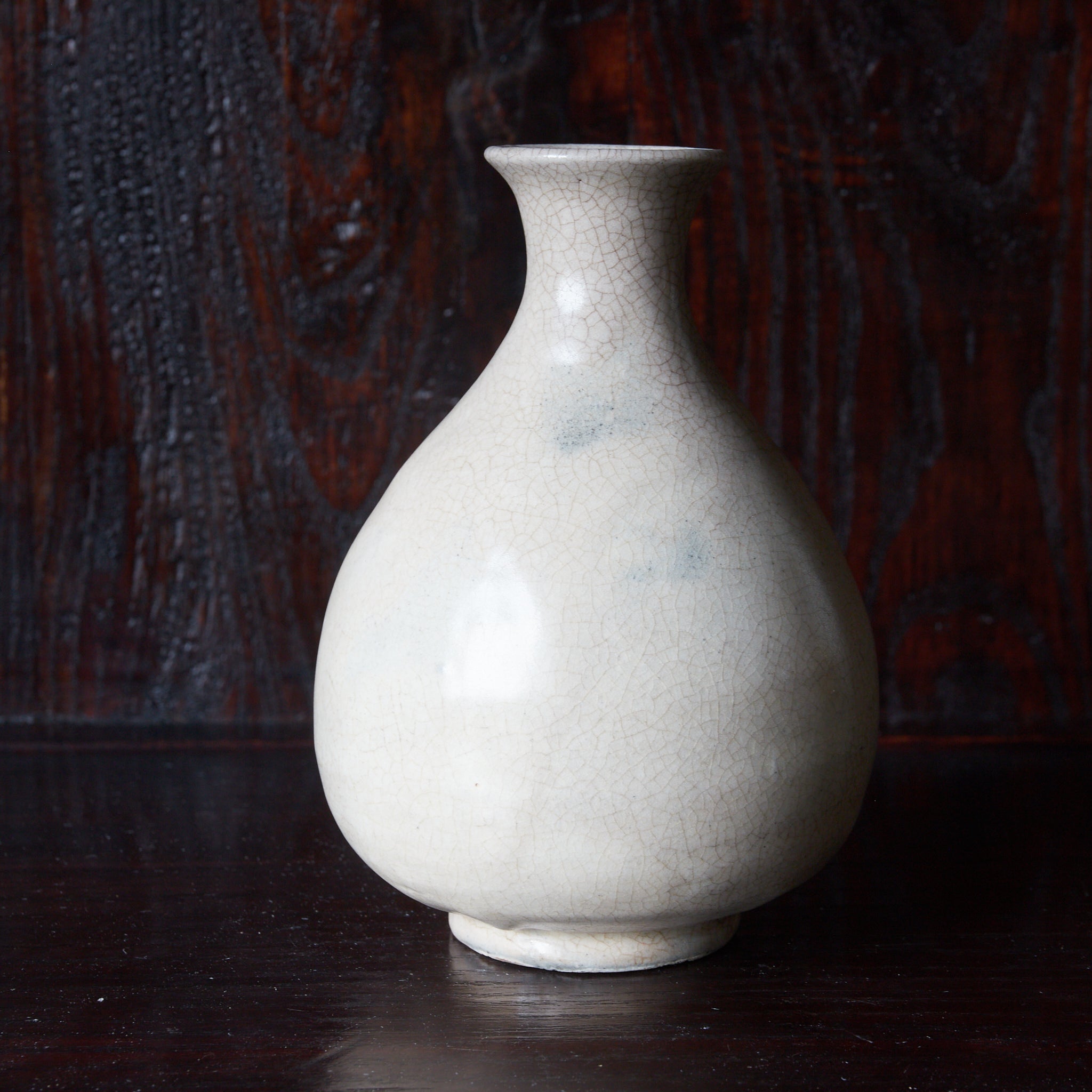 ENGOBIERTE FLASCHE / TOKKURI, Buncheong-Ware, Joseon-Dynastie(1392–1897 n. Chr.)