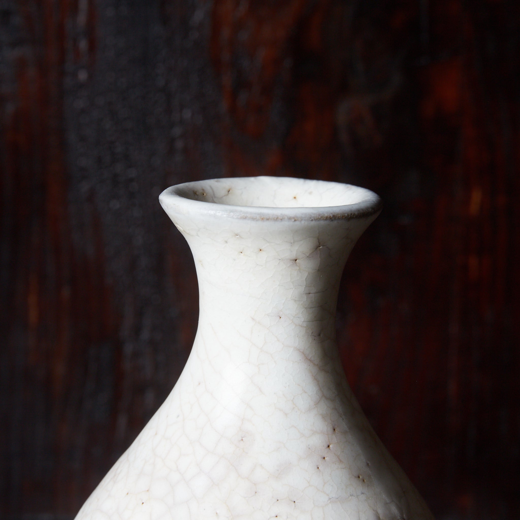ENGOBIERTE FLASCHE / TOKKURI, Amamori, buncheong-ware, Joseon-Dynastie(1392–1897 n. Chr.)