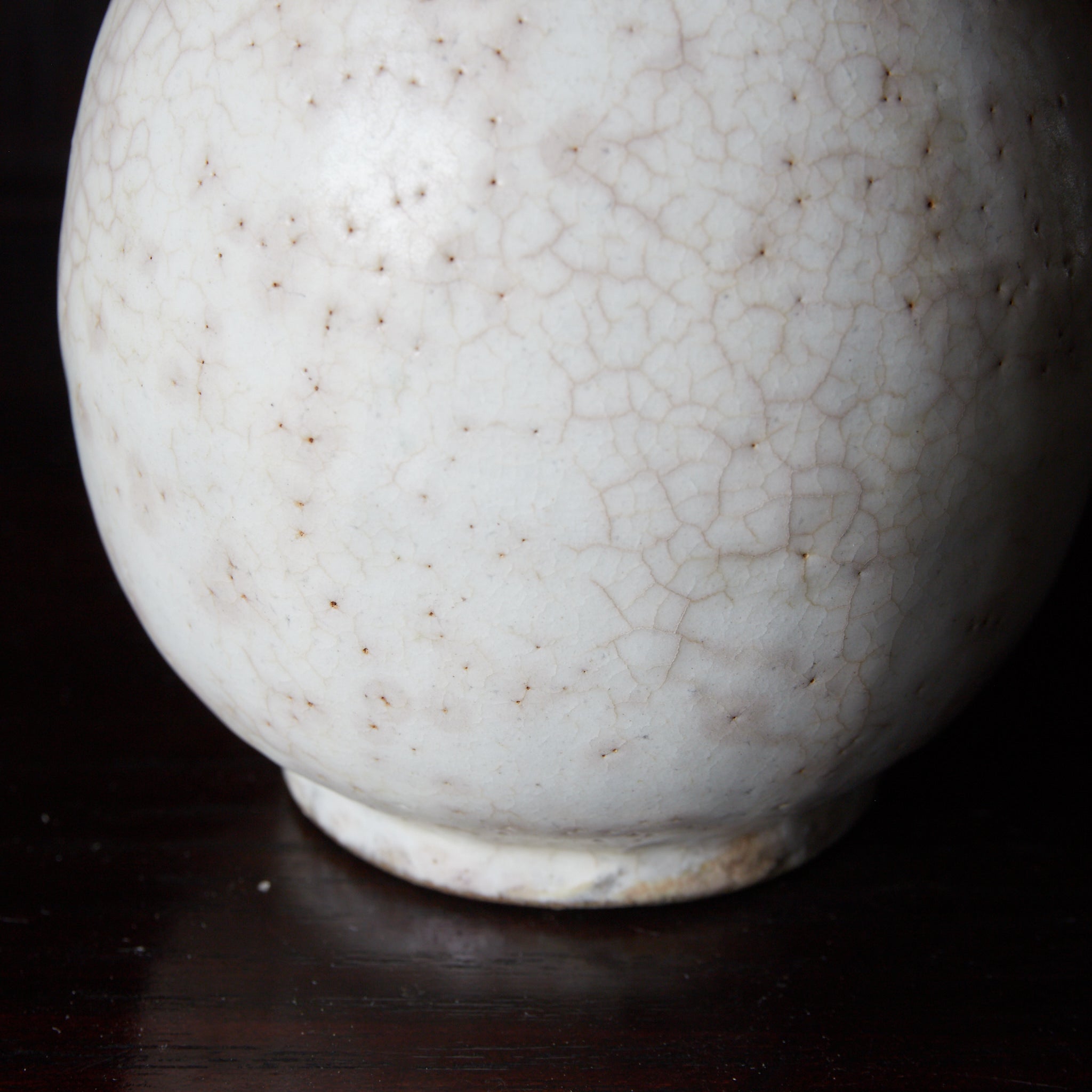 ENGOBIERTE FLASCHE / TOKKURI, Amamori, buncheong-ware, Joseon-Dynastie(1392–1897 n. Chr.)