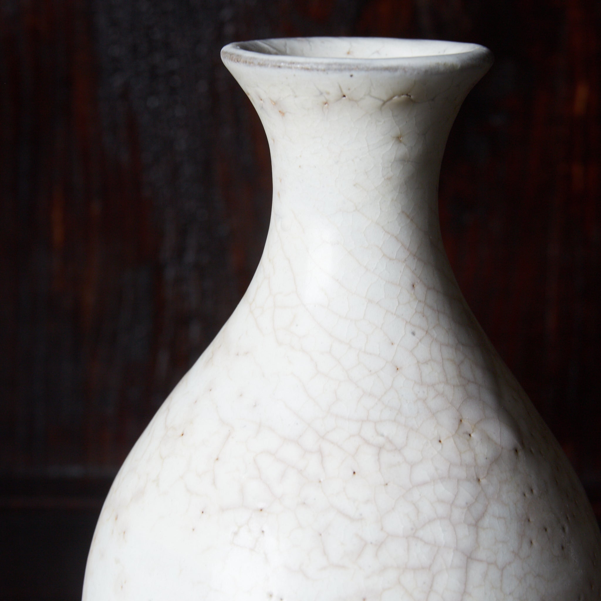 ENGOBIERTE FLASCHE / TOKKURI, Amamori, buncheong-ware, Joseon-Dynastie(1392–1897 n. Chr.)