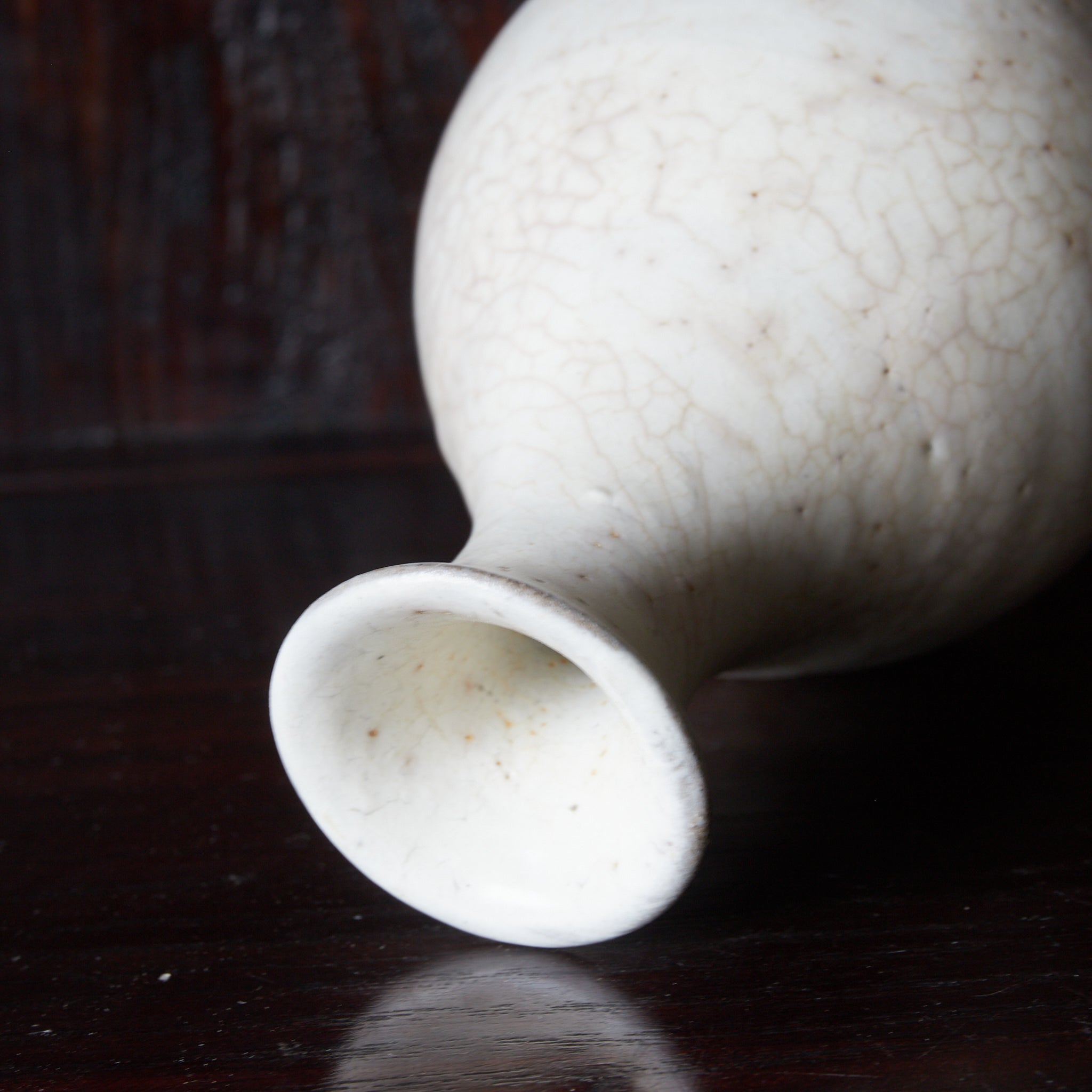ENGOBIERTE FLASCHE / TOKKURI, Amamori, buncheong-ware, Joseon-Dynastie(1392–1897 n. Chr.)
