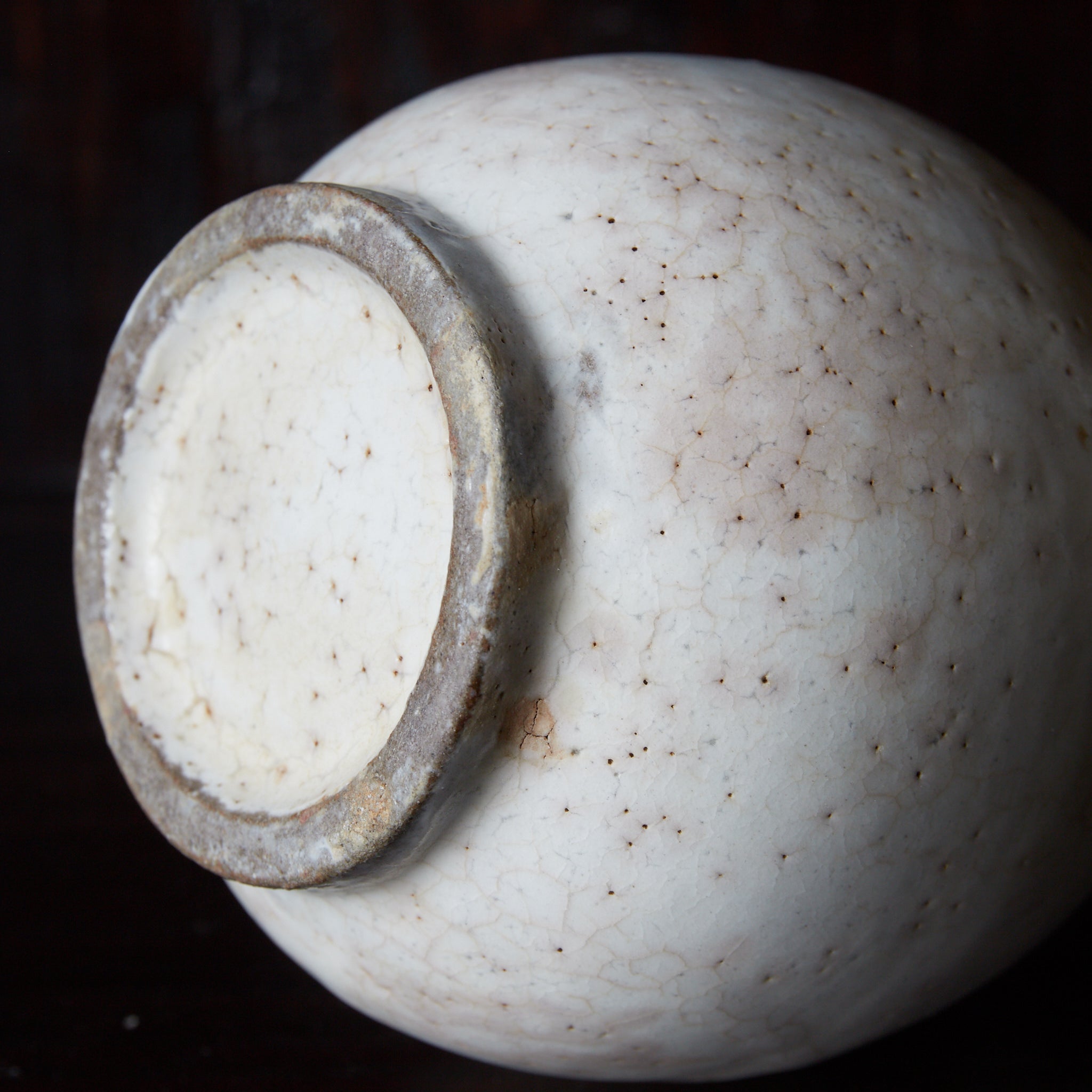 ENGOBIERTE FLASCHE / TOKKURI, Amamori, buncheong-ware, Joseon-Dynastie(1392–1897 n. Chr.)