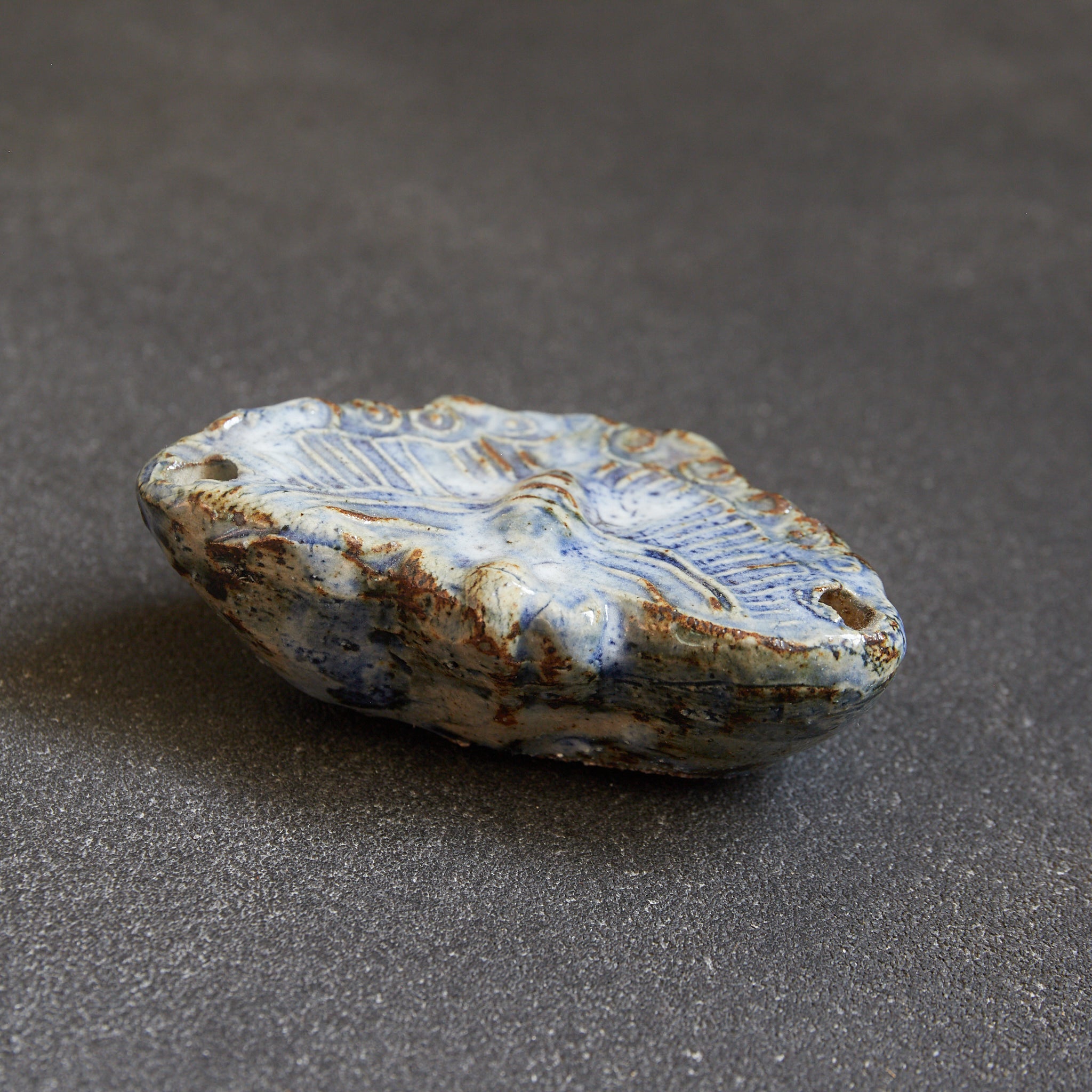 SCHMETTERLINGSFÖRMIG WASSERTROPFER, Lapislazuli-glasiert, Joseon-Dynastie(1392–1897 n. Chr.)