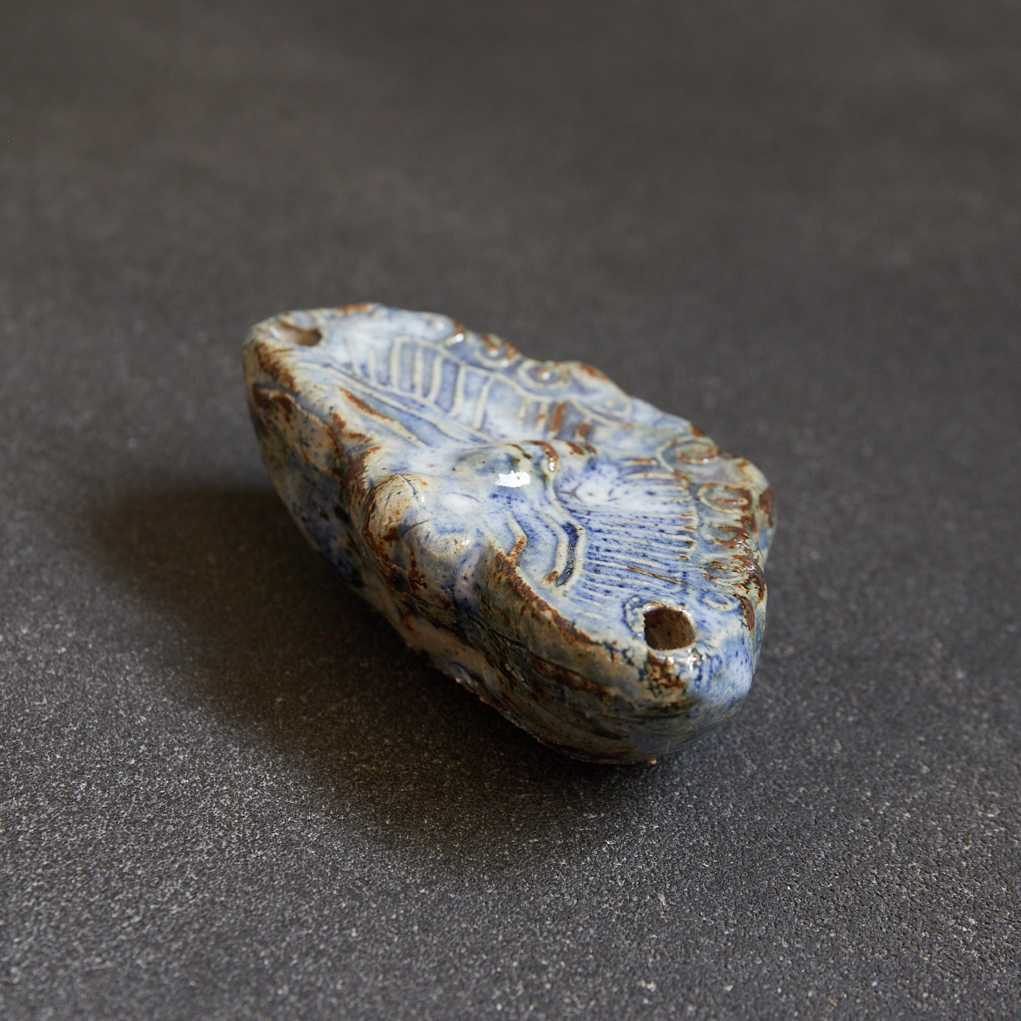 SCHMETTERLINGSFÖRMIG WASSERTROPFER, Lapislazuli-glasiert, Joseon-Dynastie(1392–1897 n. Chr.)