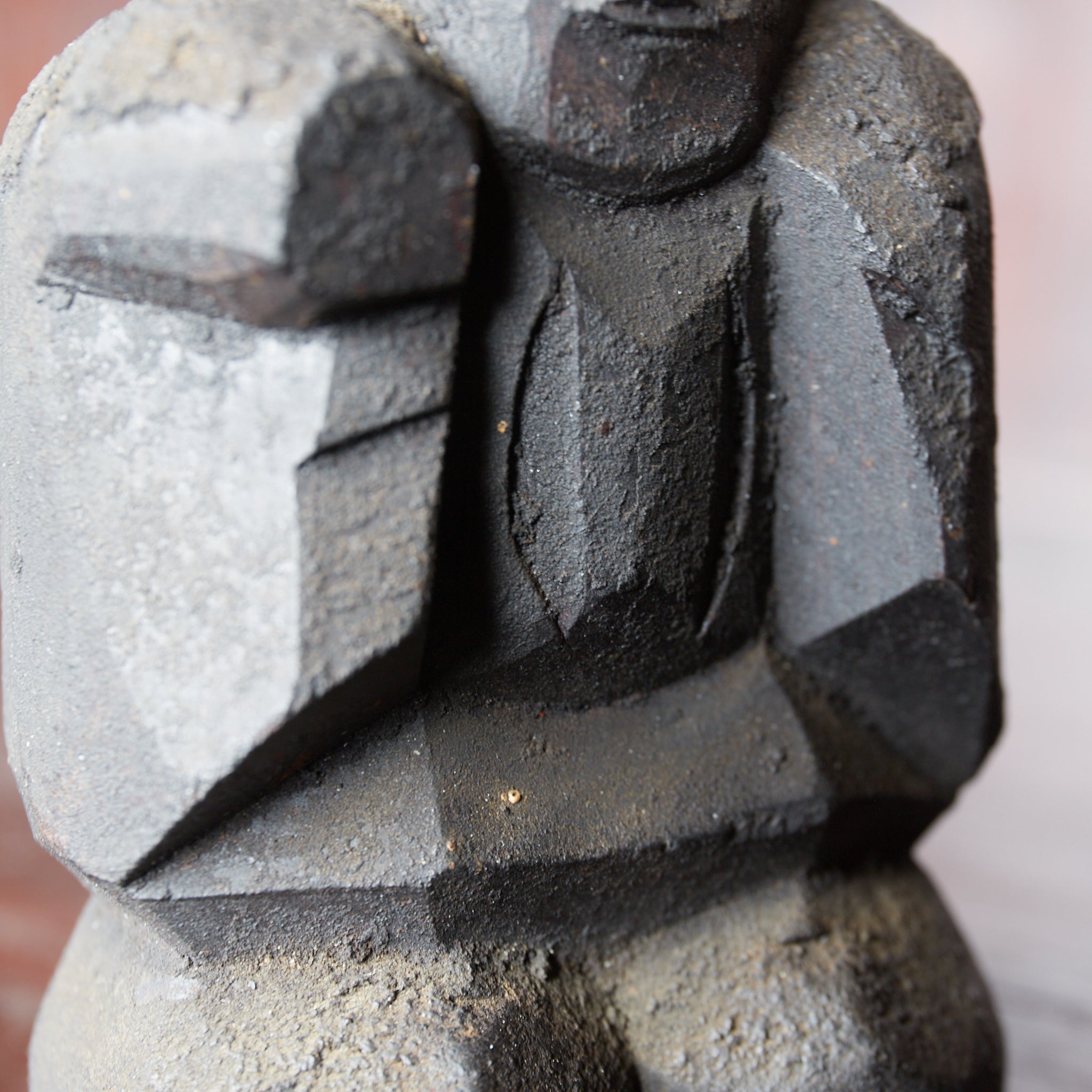 ESTATUA DE DAIKOKUTEN DE MADERA, Período Edo–Meiji(1603–1912 d. C.)