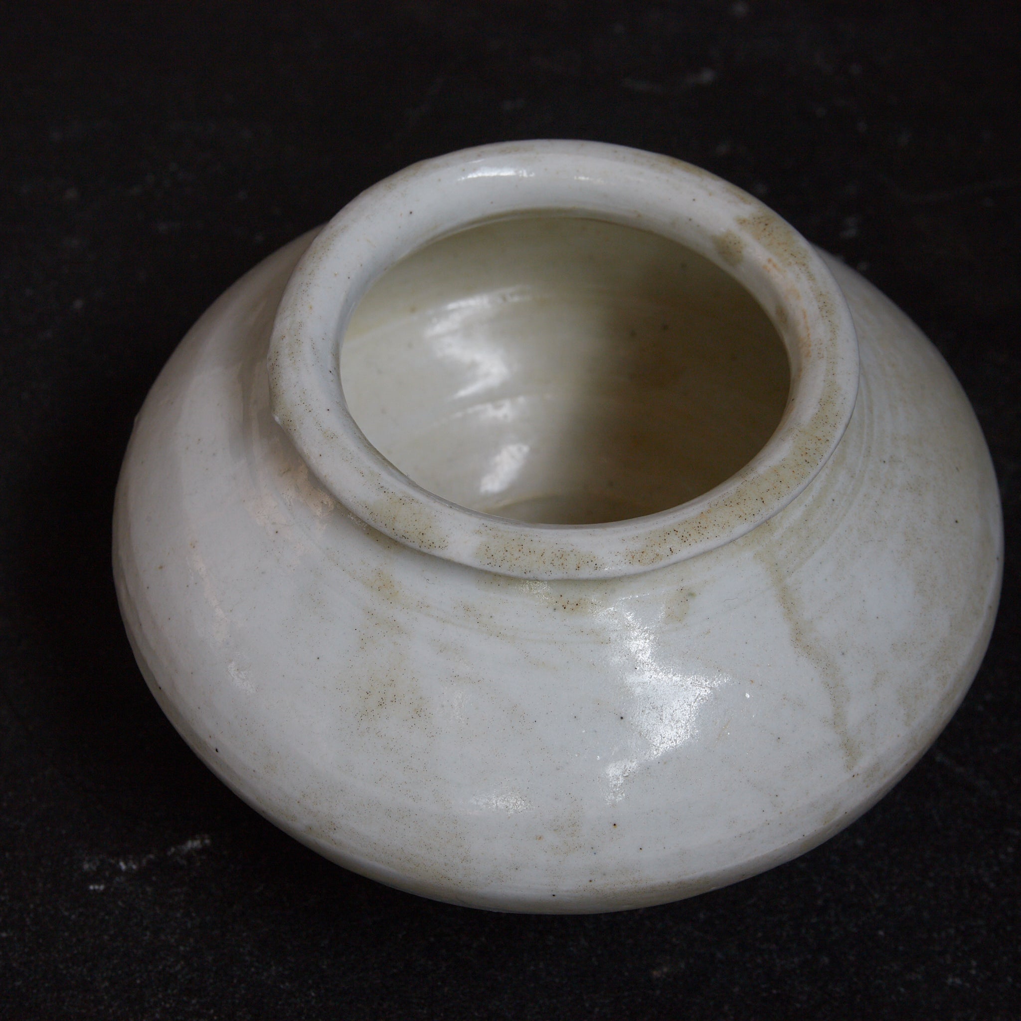 JAR, White porcelain, With wooden box, Joseon Dynasty(1392–1897CE)