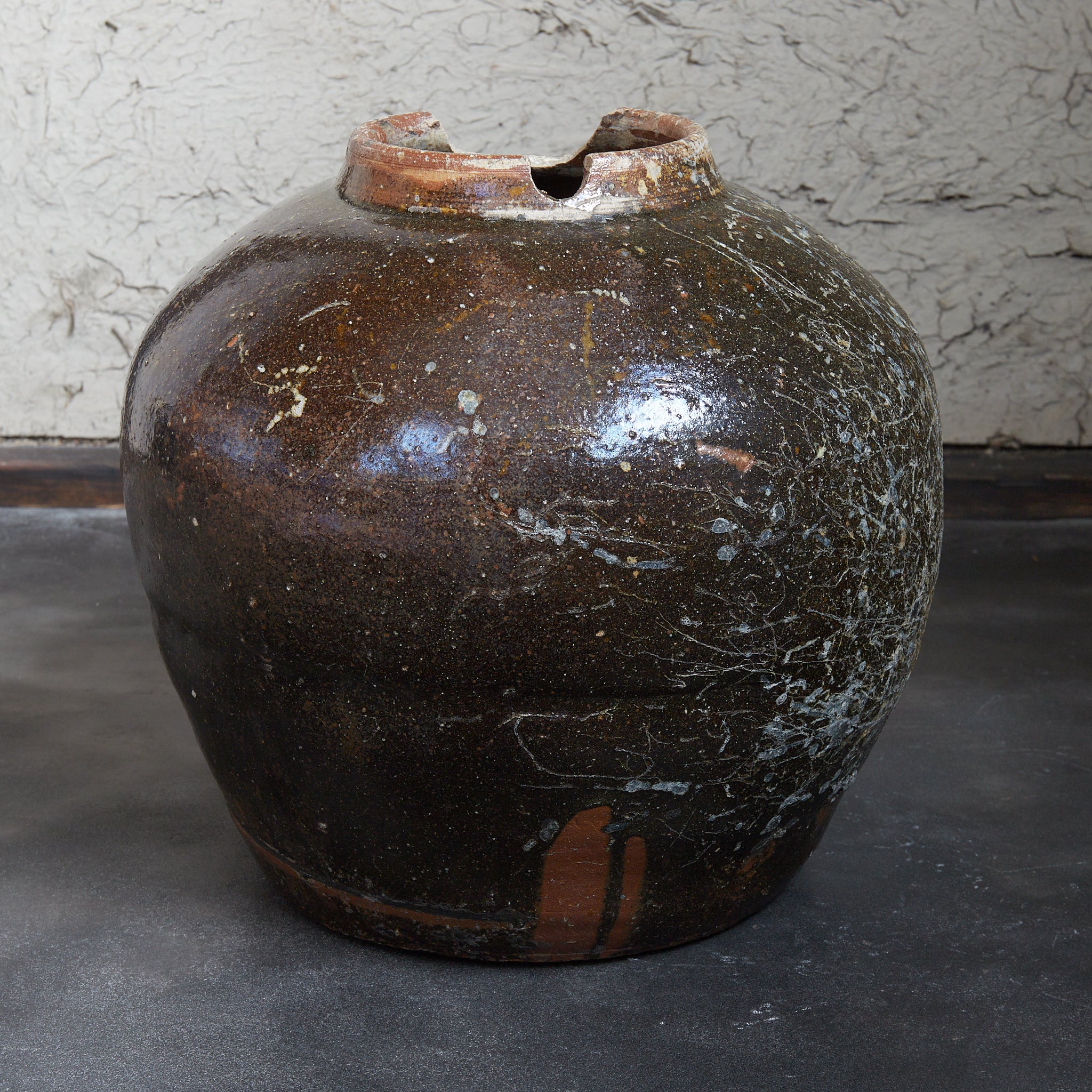 江戸時代 古丹波 壺(1603–1867CE)