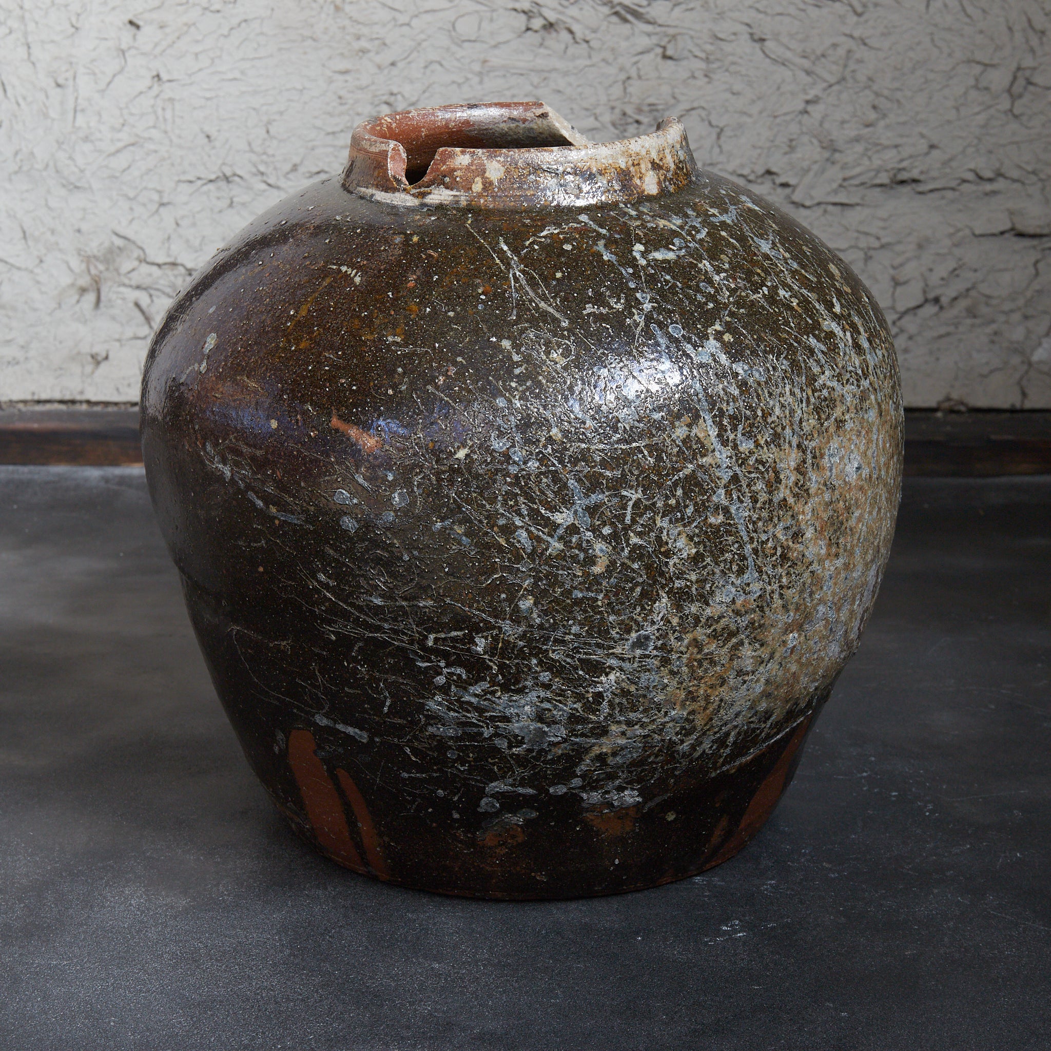 江戸時代 古丹波 壺(1603–1867CE)
