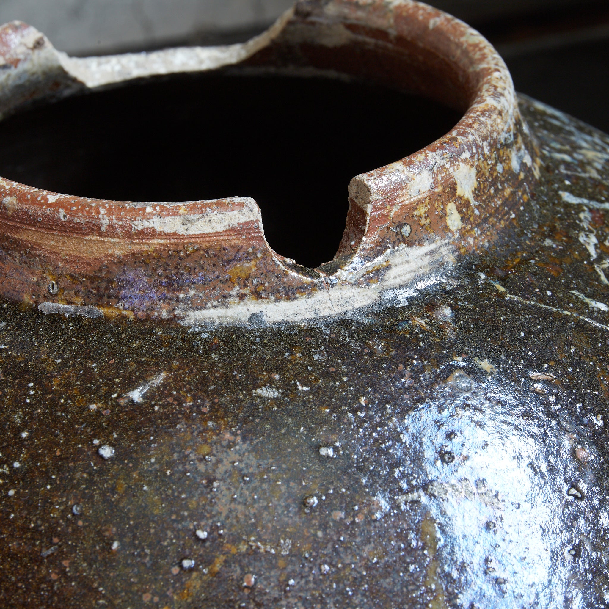 江戸時代 古丹波 壺(1603–1867CE)