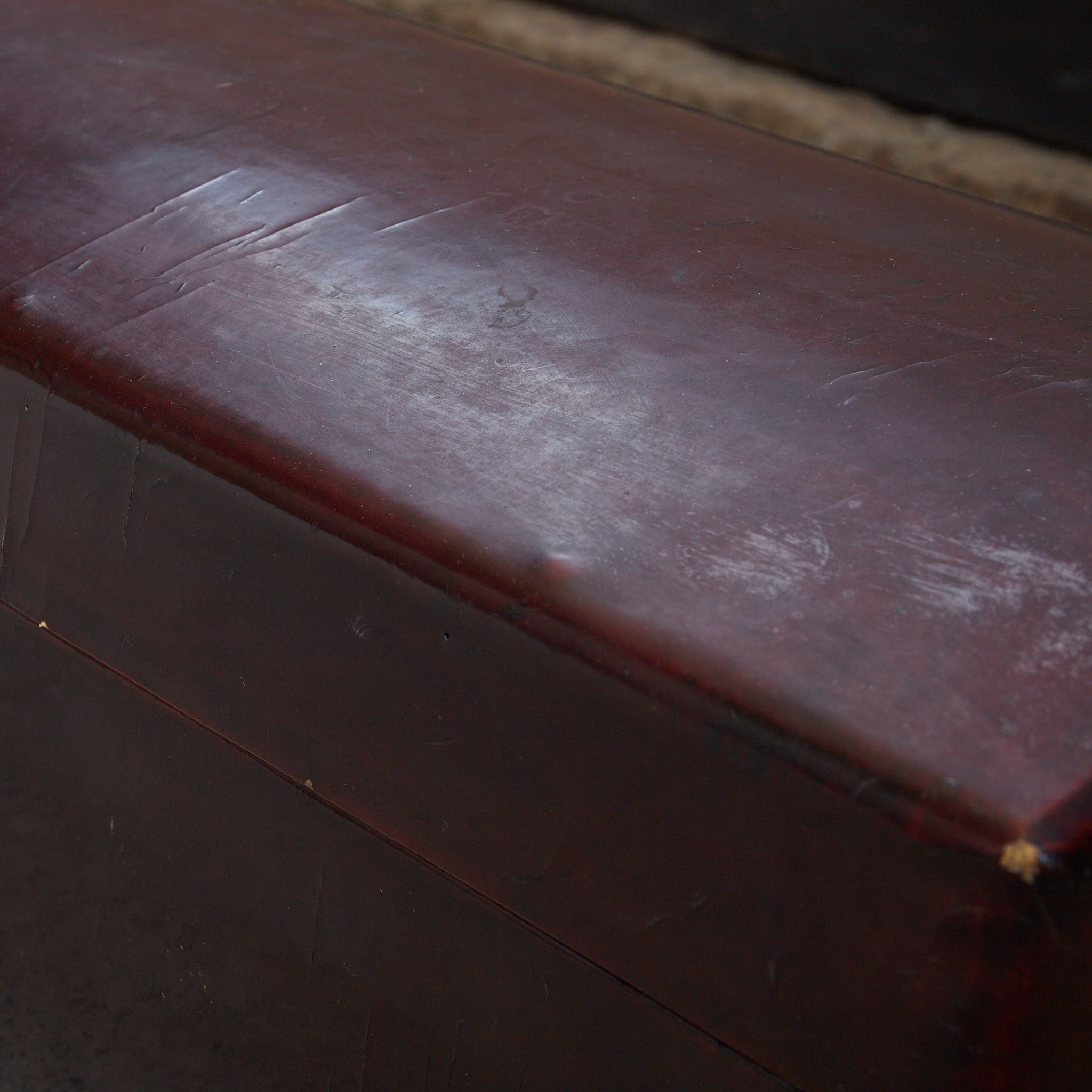 VERMILION-LACQUERED HAM, Qing Dynasty(1616–1911CE)
