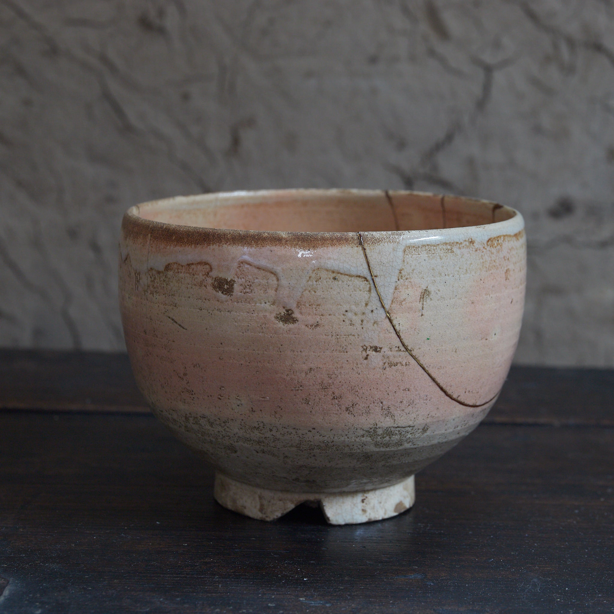 李朝 御本茶碗 木箱付(1392–1897CE)