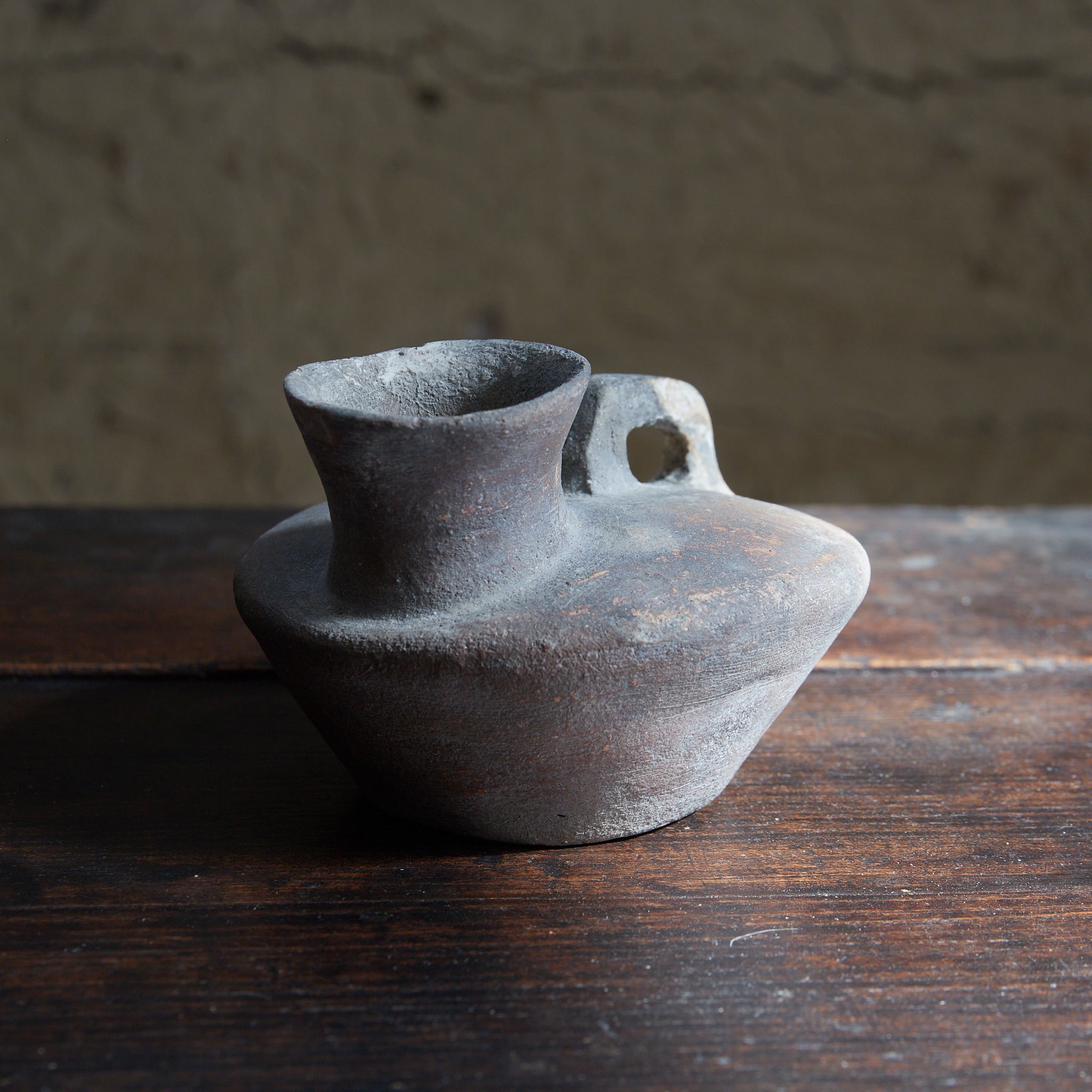 奈良–平安時代 須恵器 平瓶(710–1185CE)