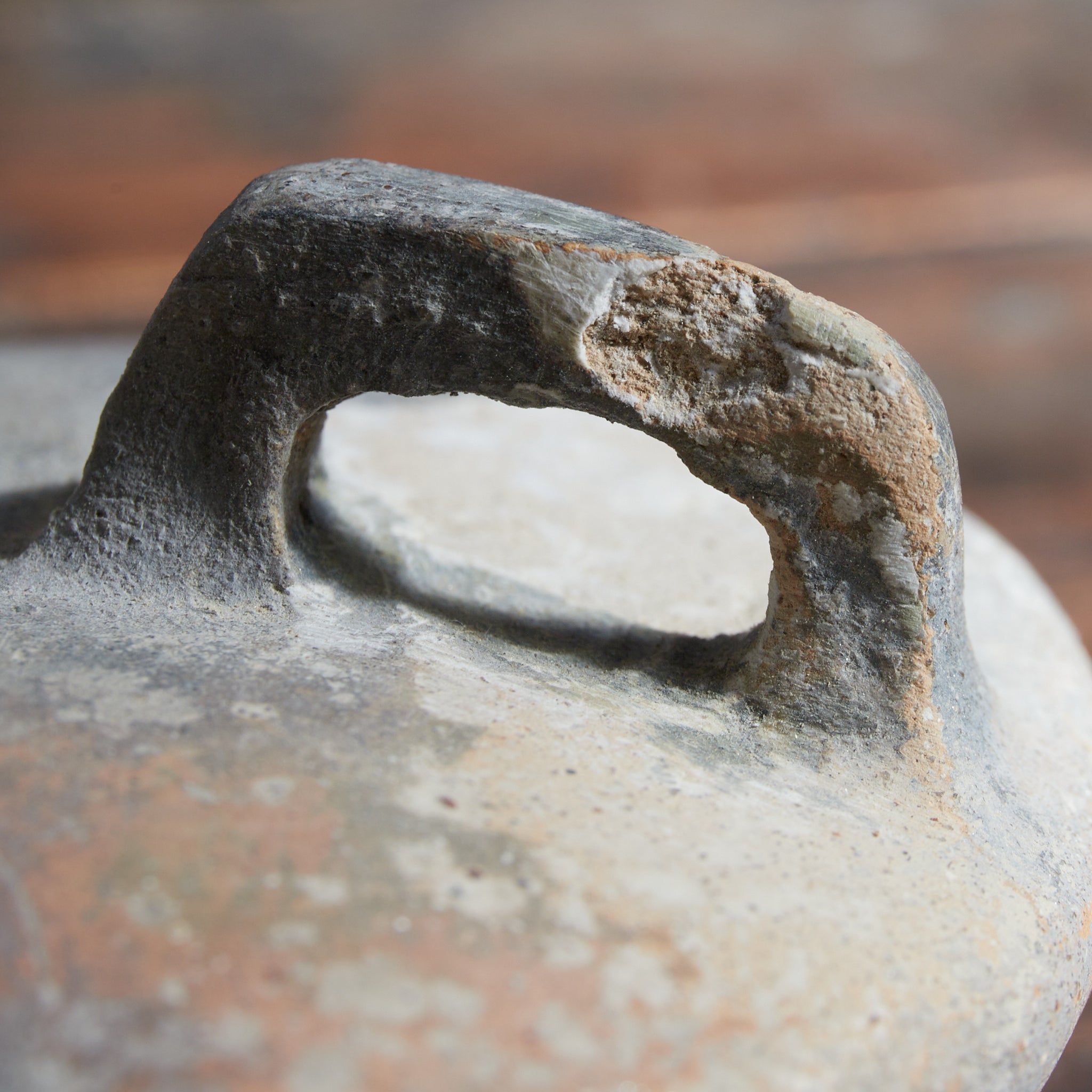 奈良–平安時代 須恵器 平瓶(710–1185CE)