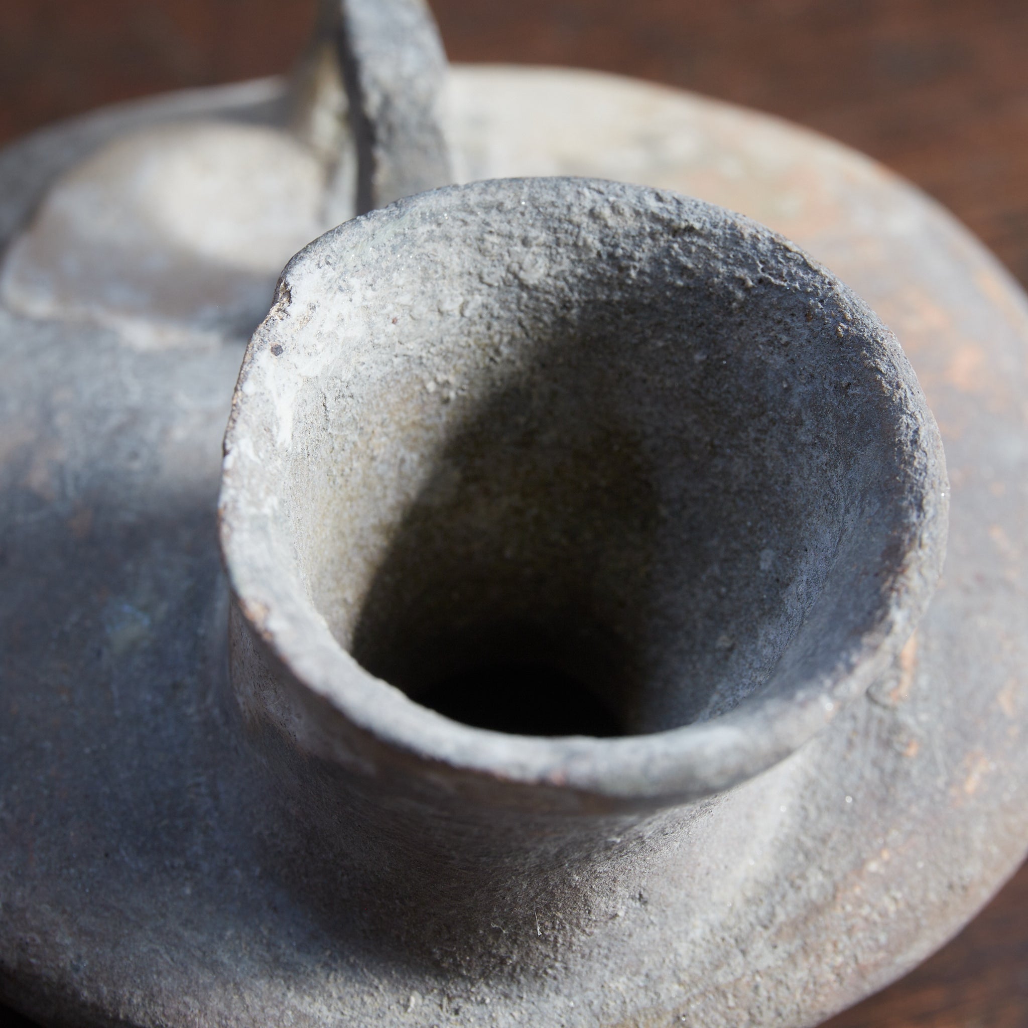 奈良–平安時代 須恵器 平瓶(710–1185CE)