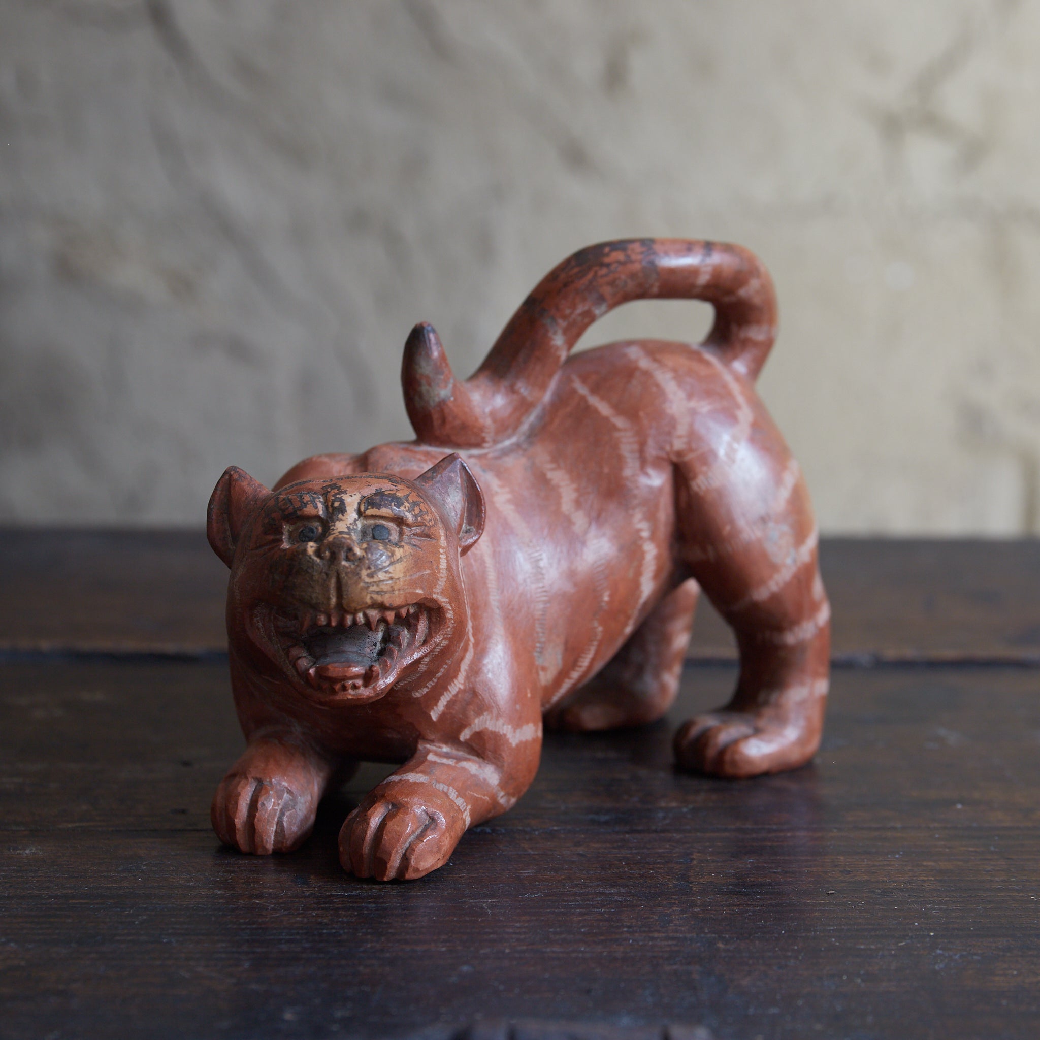 CARVED STONE TIGER FIGURE, Joseon Dynasty(1392–1897CE)