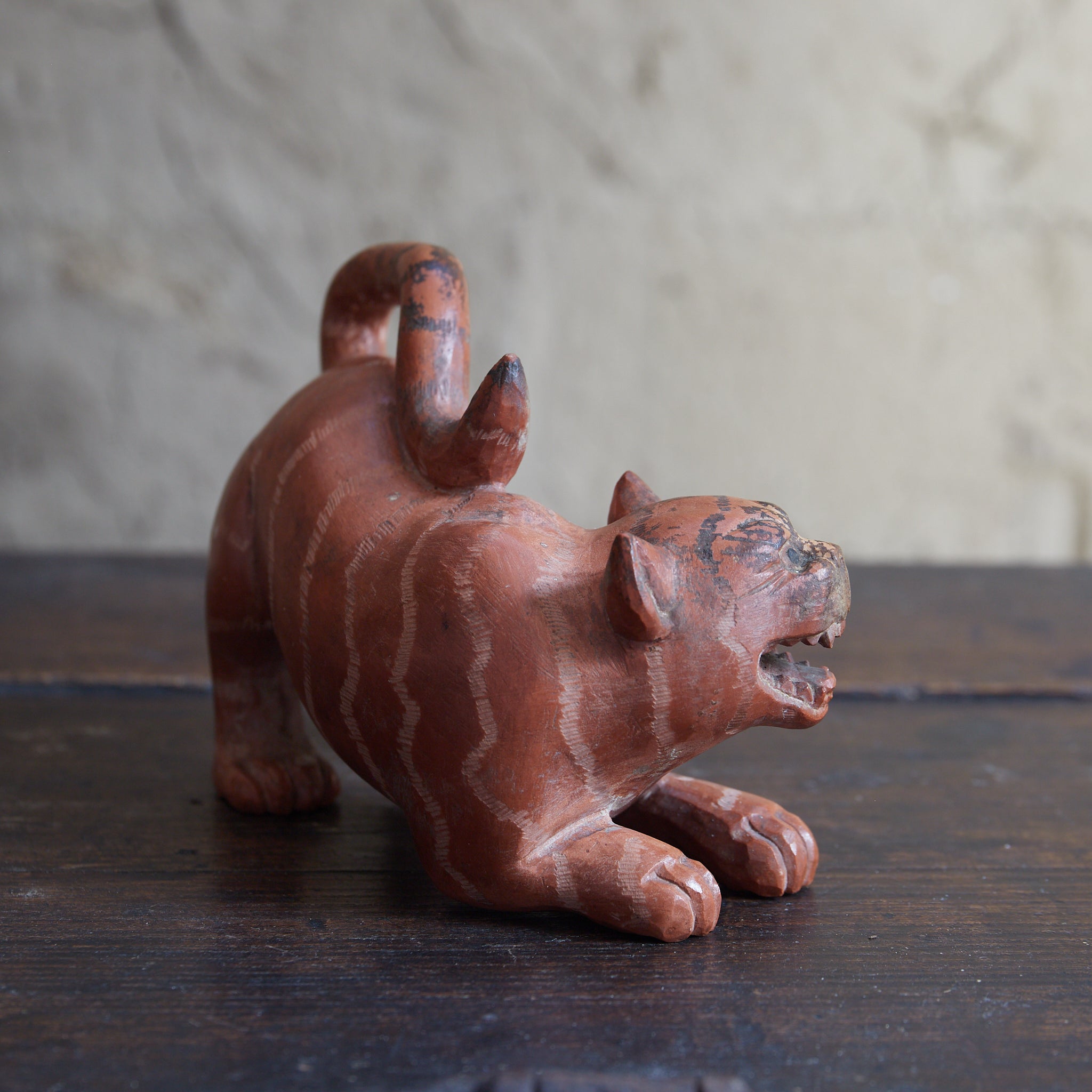 CARVED STONE TIGER FIGURE, Joseon Dynasty(1392–1897CE)