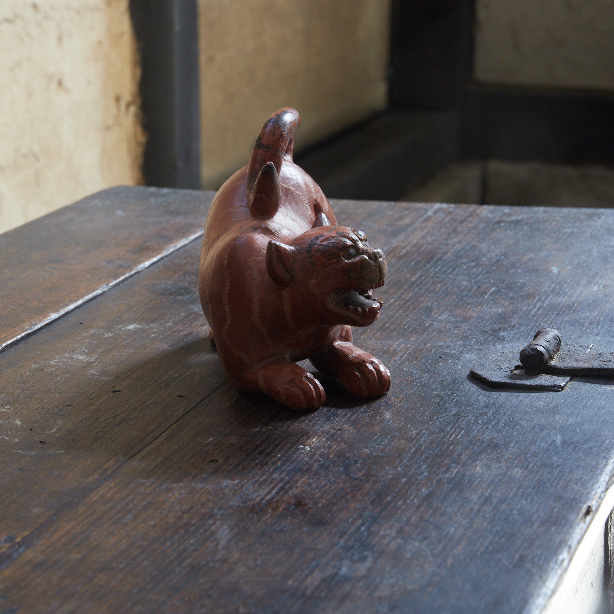 CARVED STONE TIGER FIGURE, Joseon Dynasty(1392–1897CE)