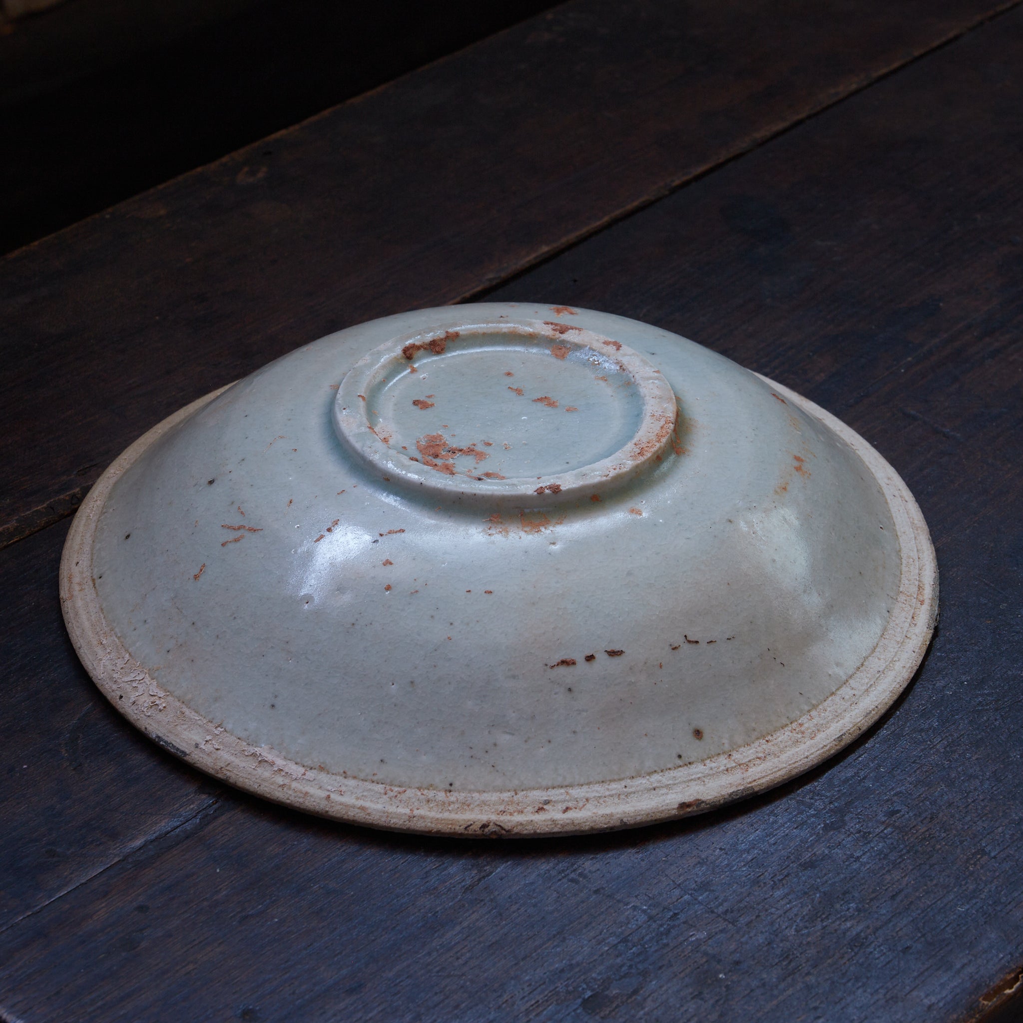 宋代 湖田窯 影青磁 盤(960–1279CE)
