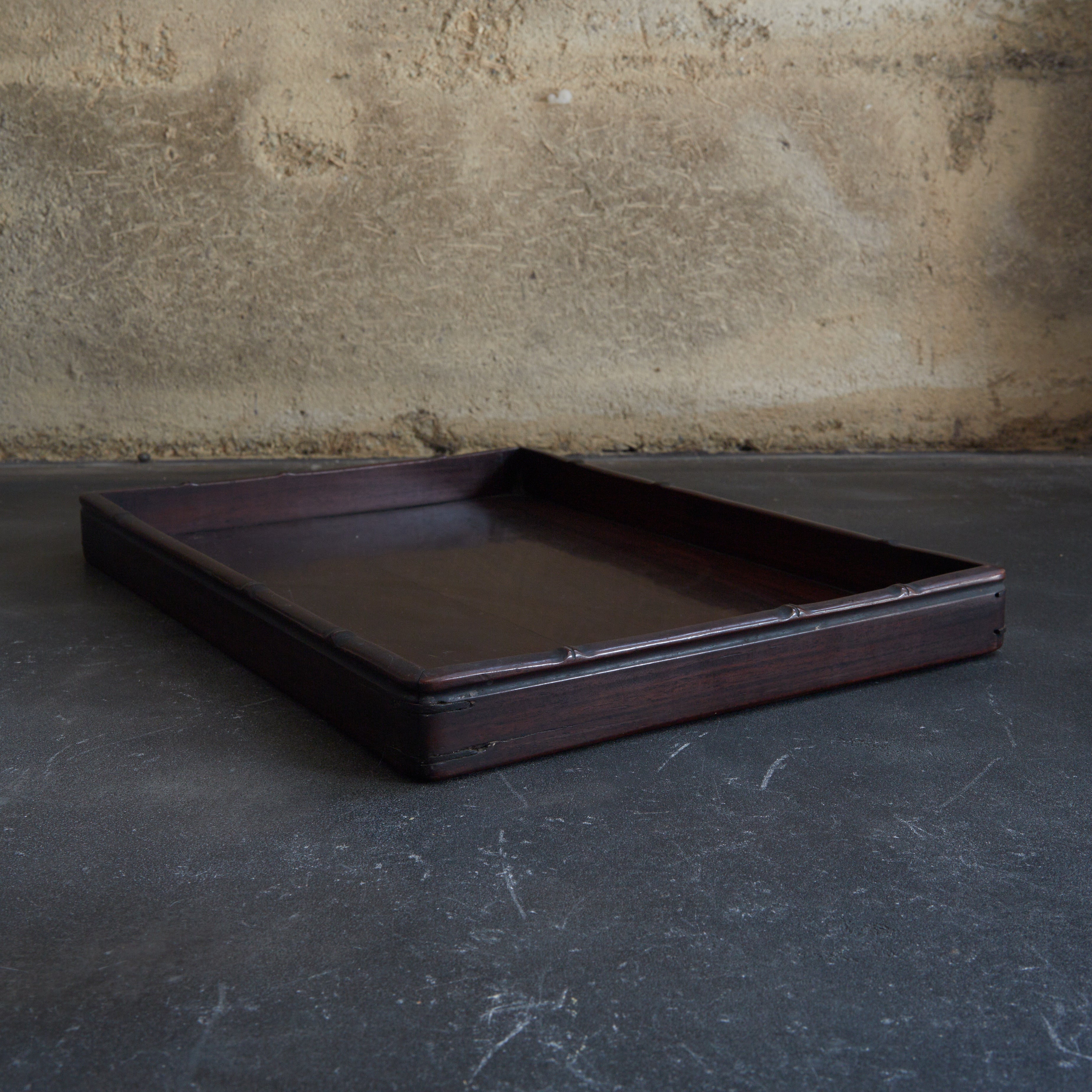 KARAKI WOOD SQUARE SENCHA TRAY, Qing Dynasty (1616–1911 CE) | Detail image 5
