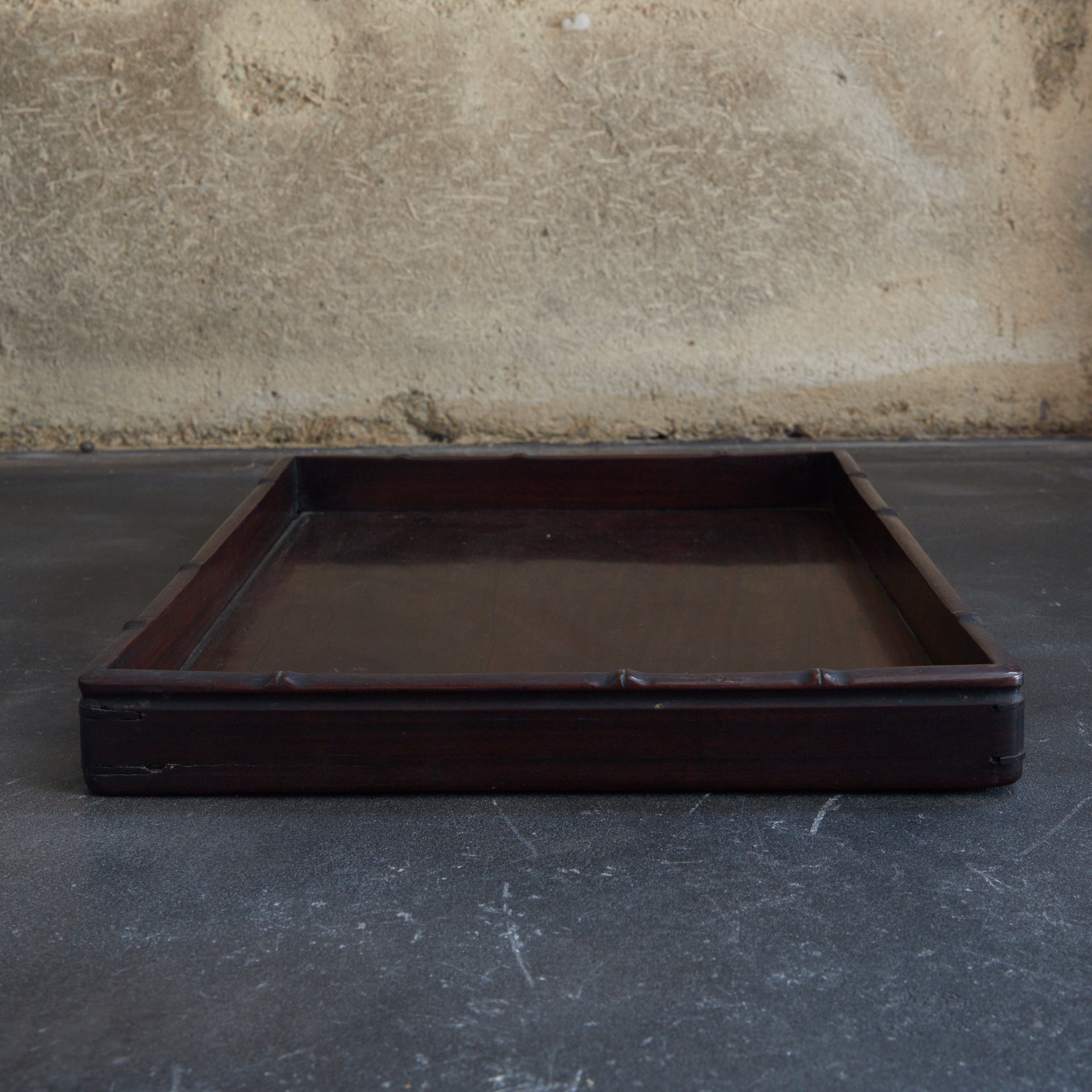 KARAKI WOOD SQUARE SENCHA TRAY, Qing Dynasty (1616–1911 CE) | Detail image 6