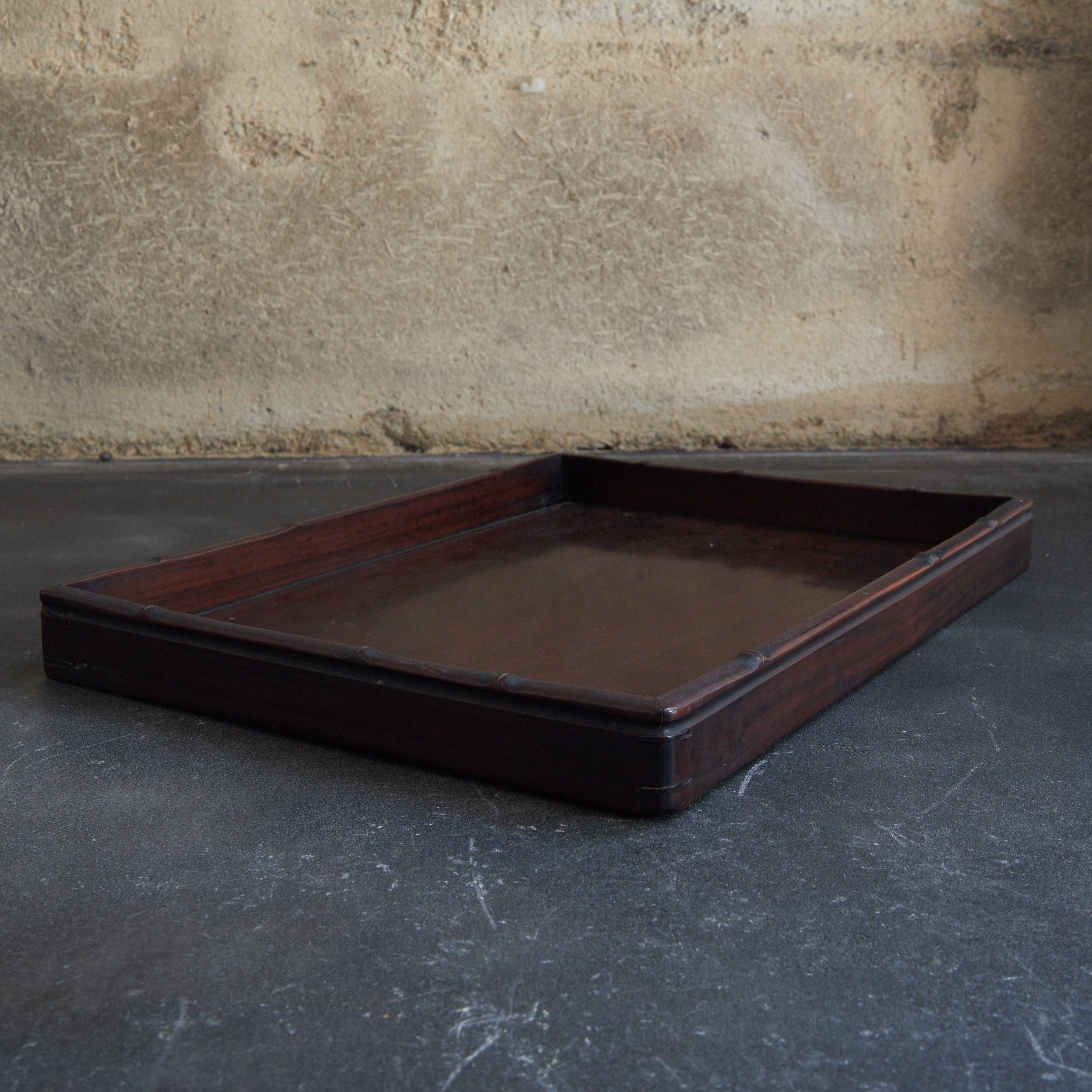 KARAKI WOOD SQUARE SENCHA TRAY, Qing Dynasty (1616–1911 CE) | Detail image 7