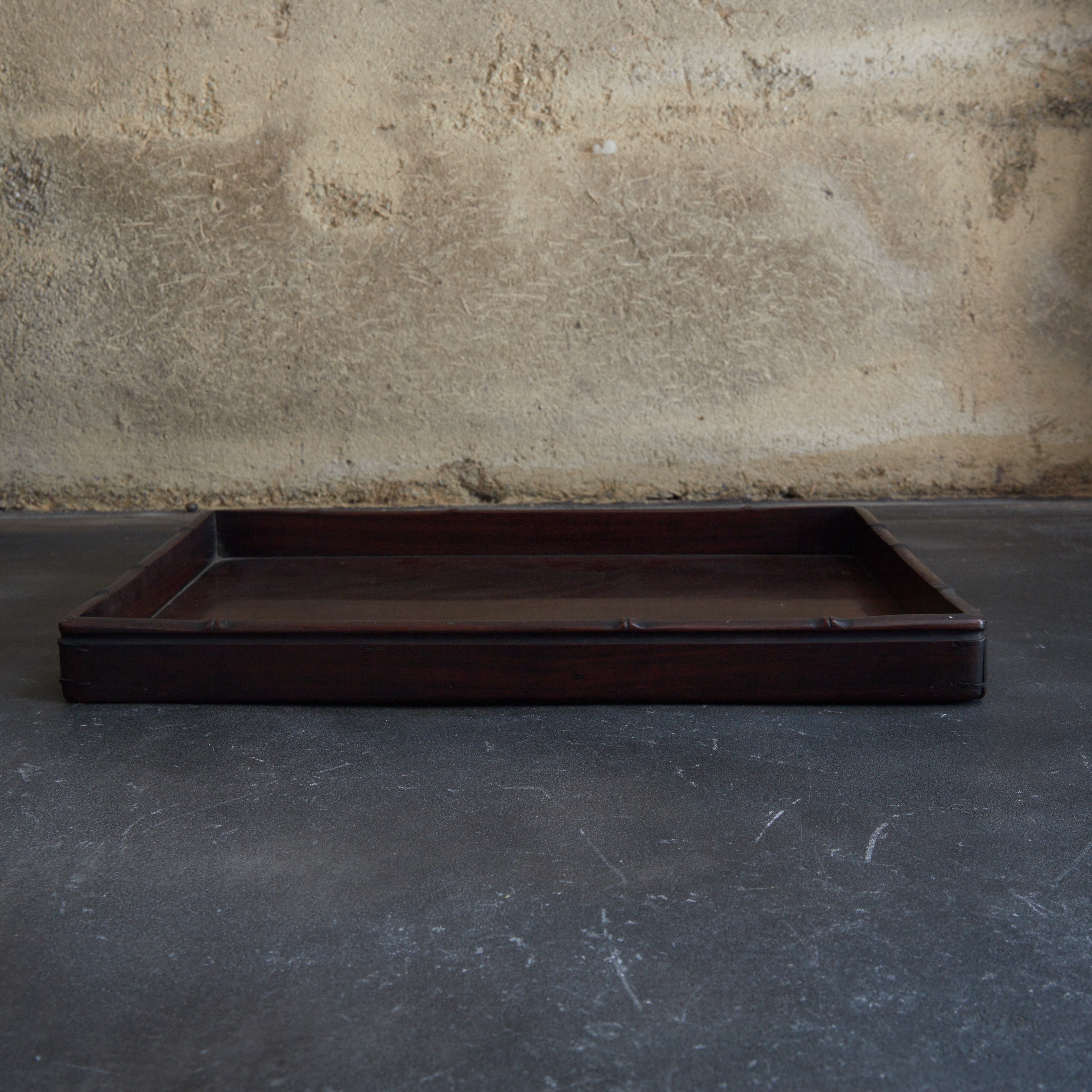 KARAKI WOOD SQUARE SENCHA TRAY, Qing Dynasty (1616–1911 CE) | Detail image 8