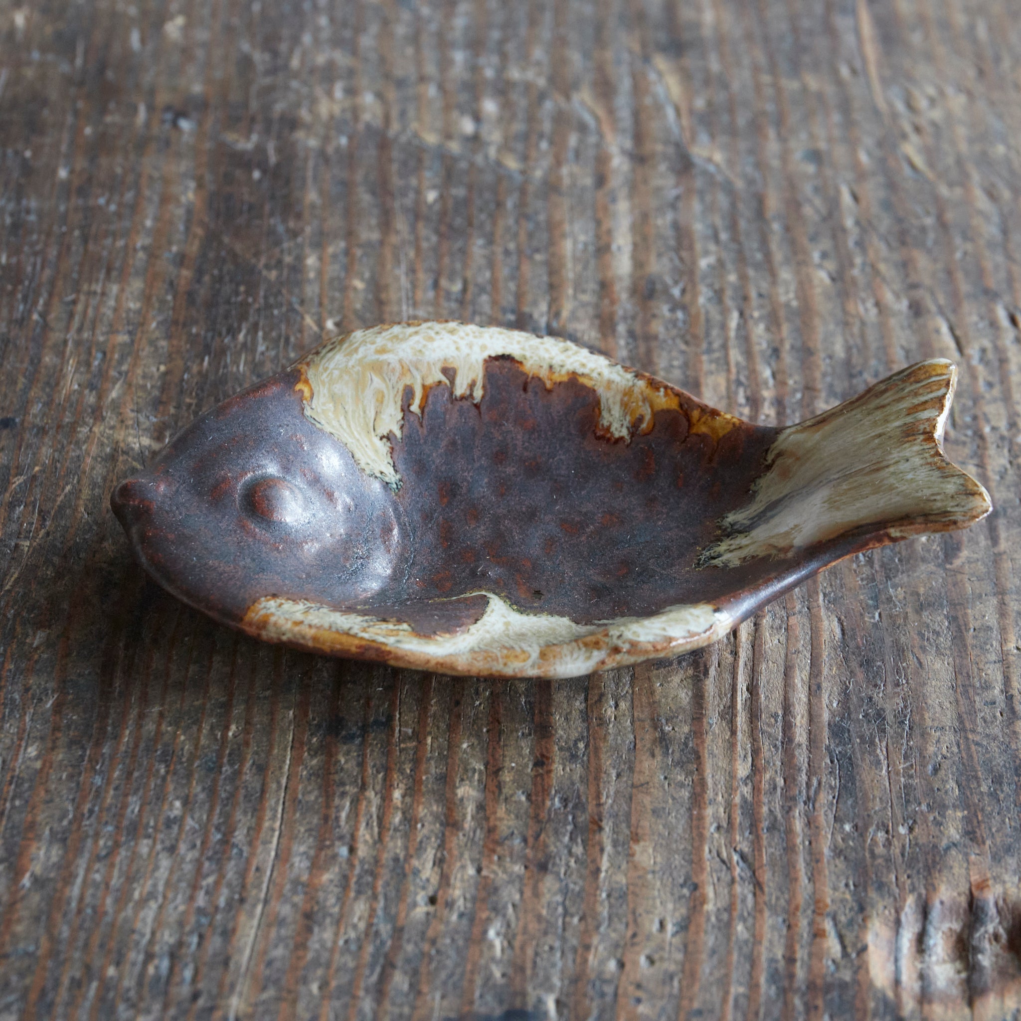 魚形盤子 5件套(大正時期, 西元1912年–1926年)