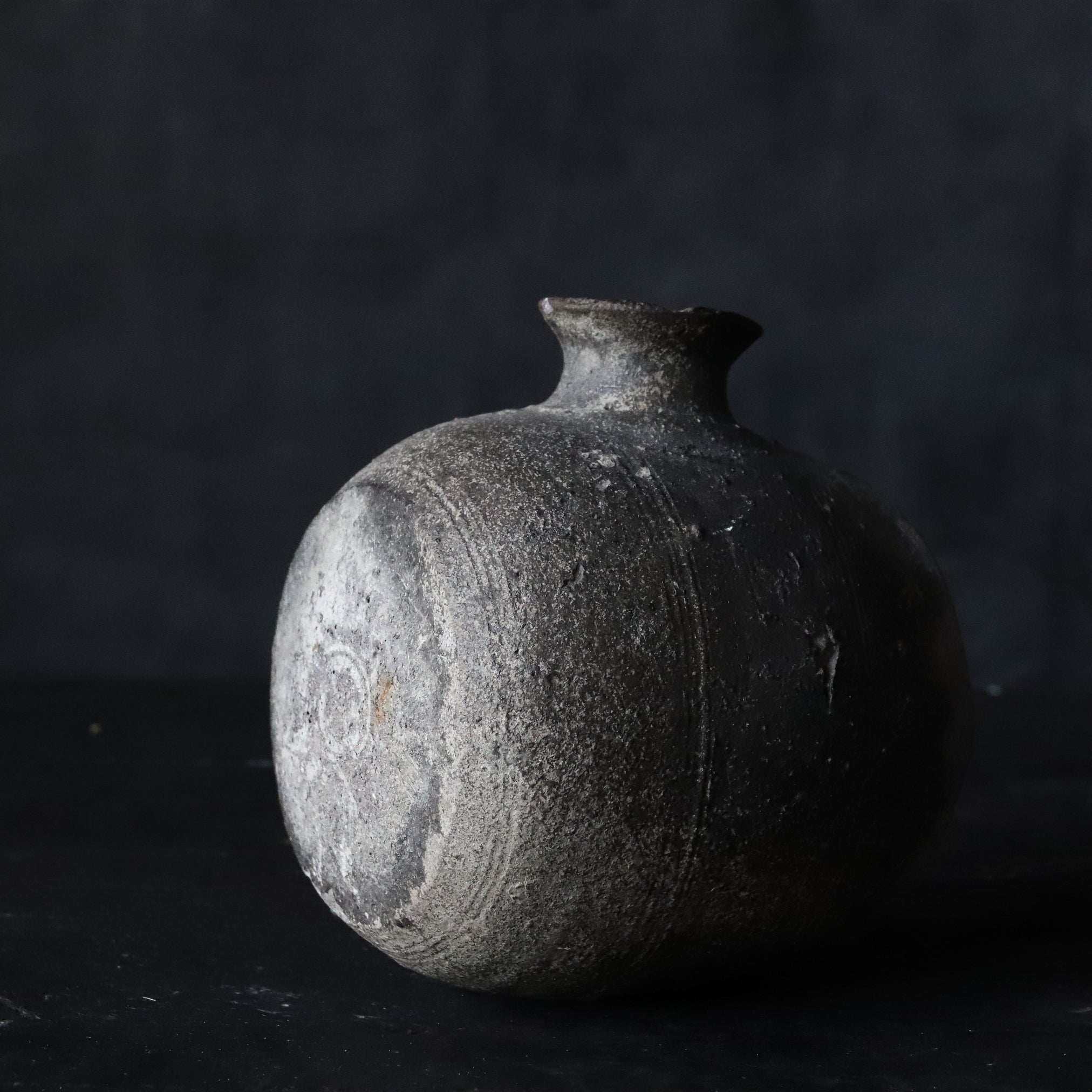 BARREL-SHAPED JAR, Sue Ware, Kofun Period(250-581CE)