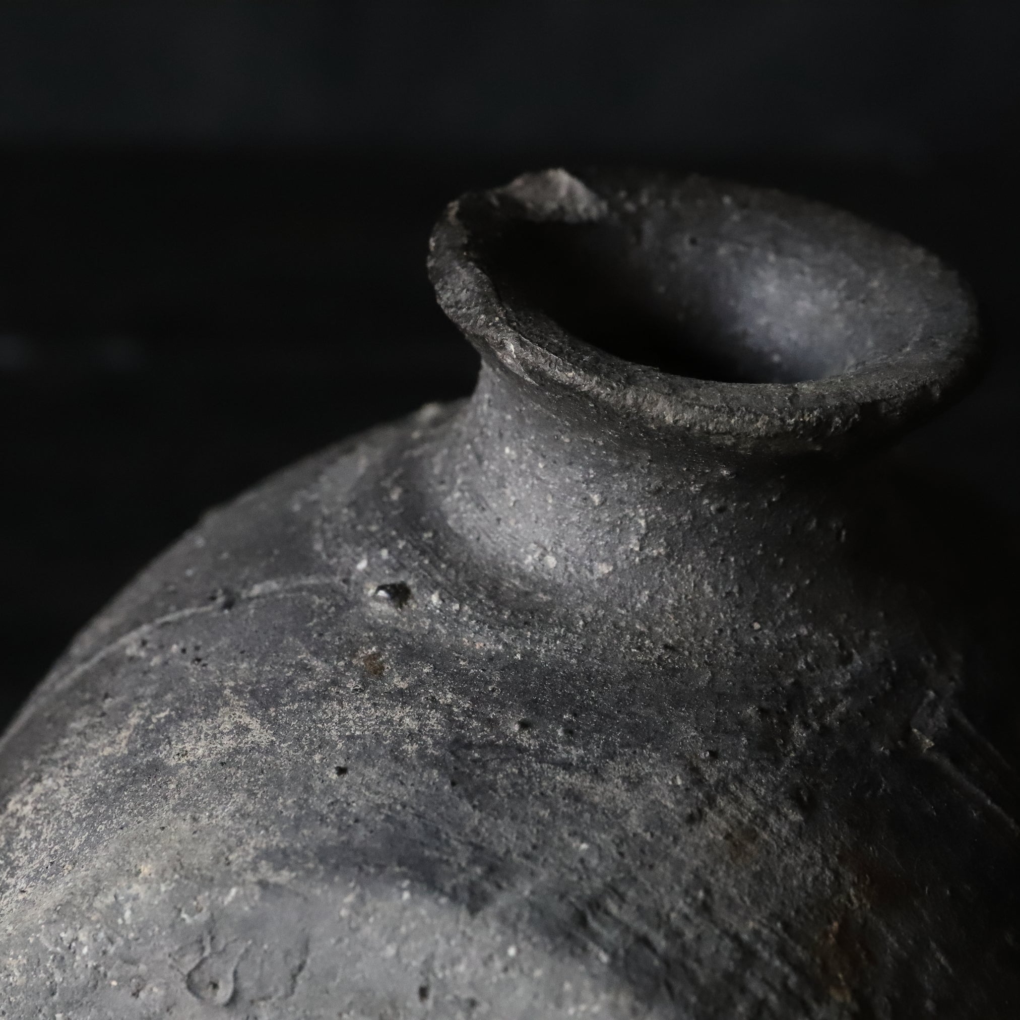 BARREL-SHAPED JAR, Sue Ware, Kofun Period(250-581CE)