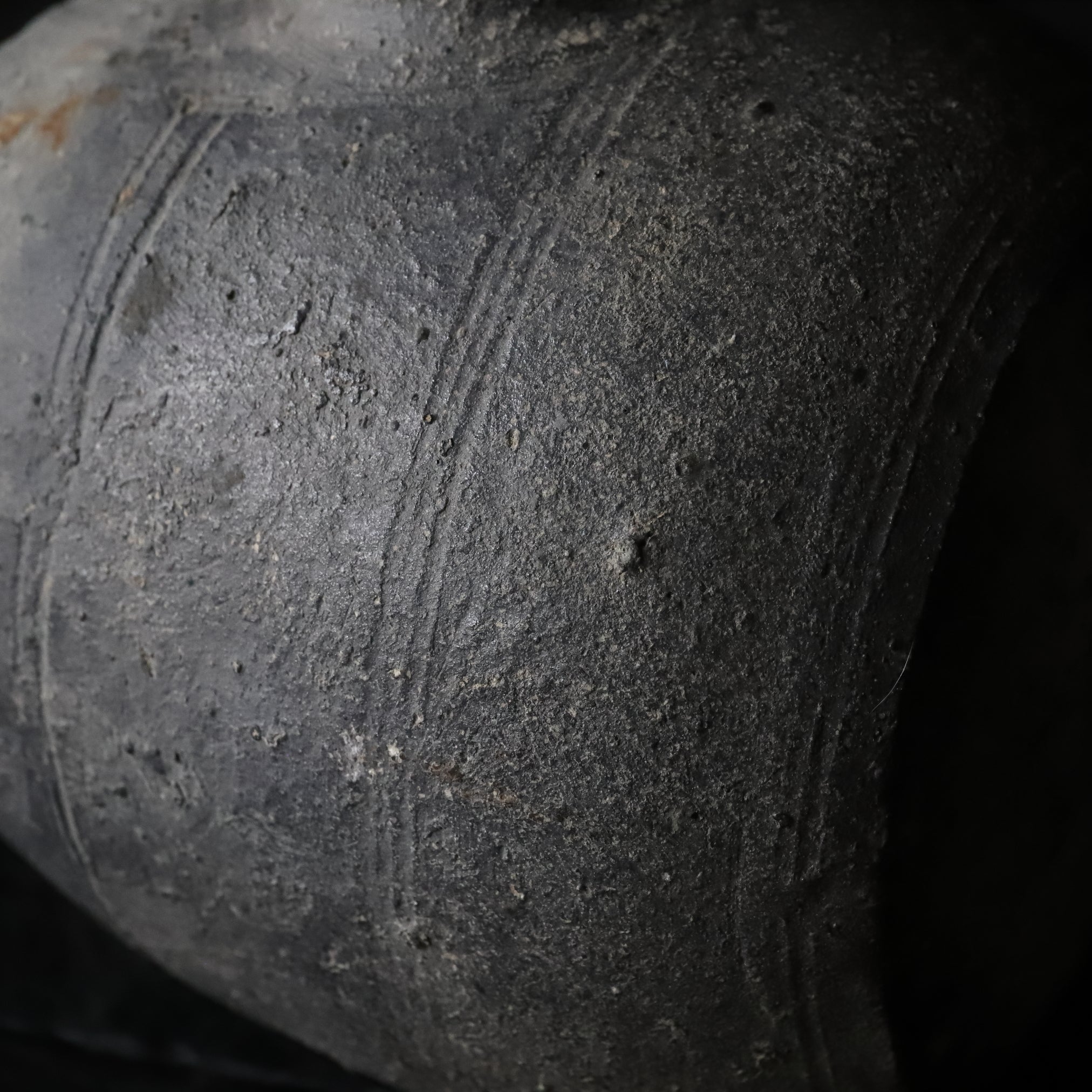 BARREL-SHAPED JAR, Sue Ware, Kofun Period(250-581CE)