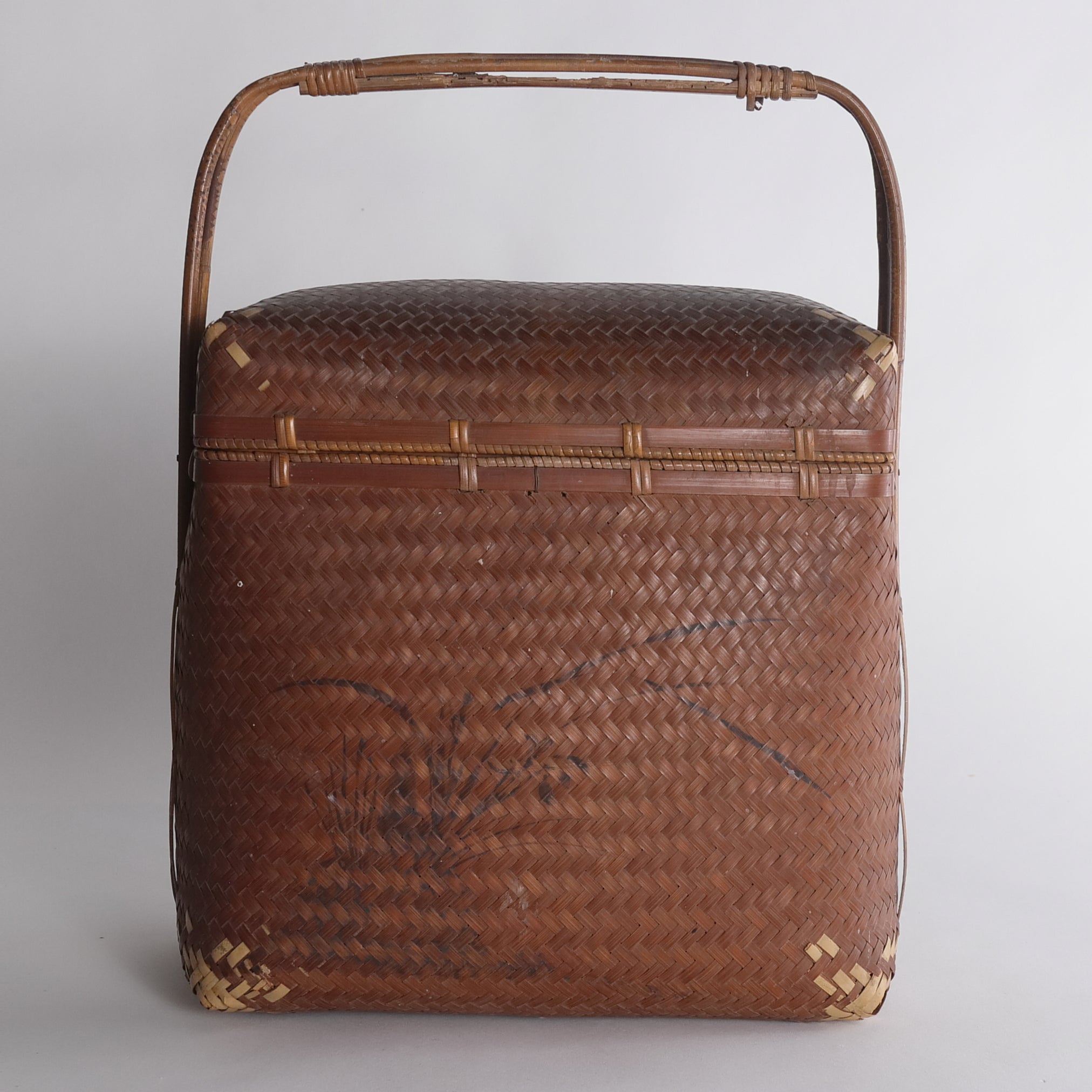 CESTA DE TÉ DE BAMBÚ, Moderno(Siglos XIX–XX)