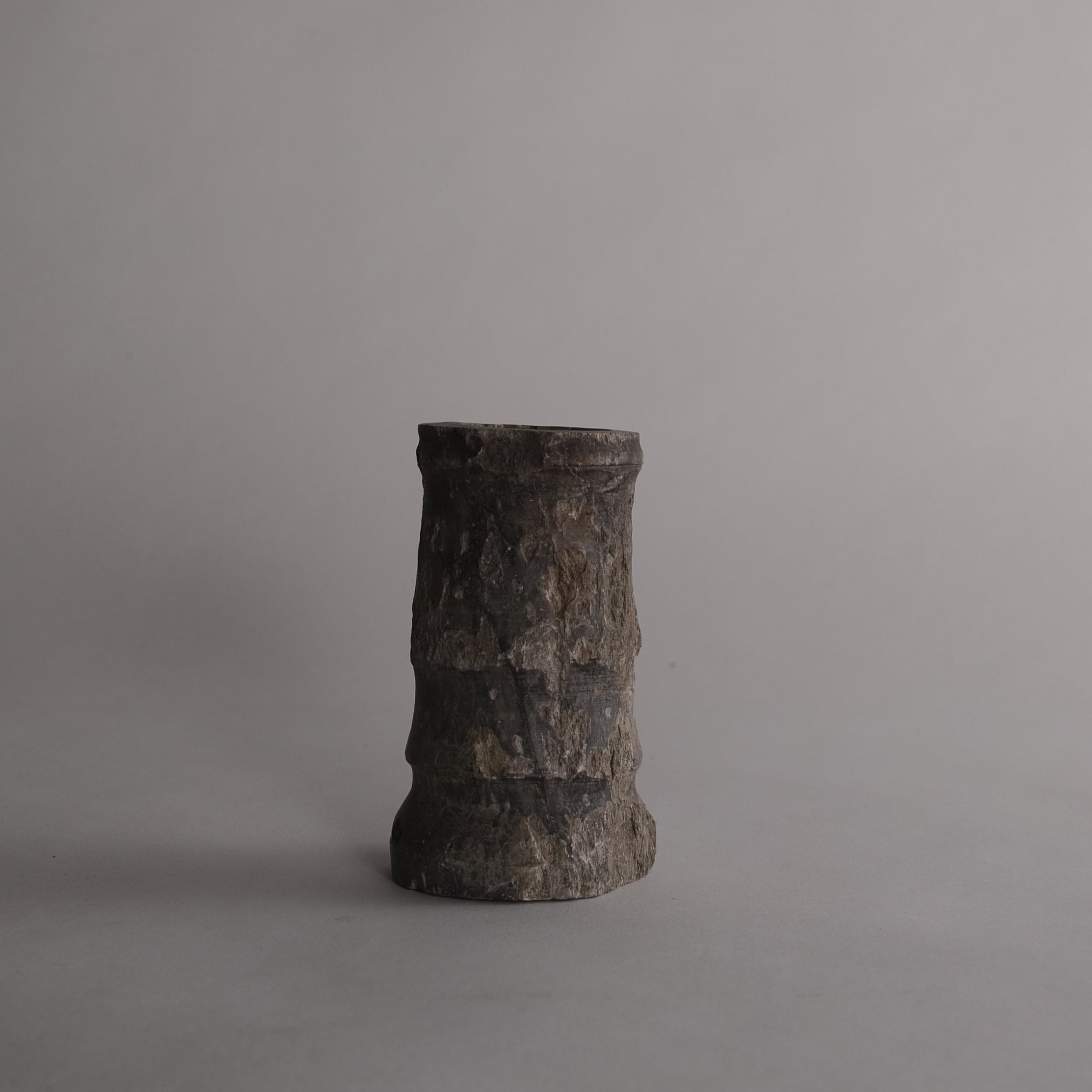 POT À PINCEAUX DE BAMBOU EN PIERRE