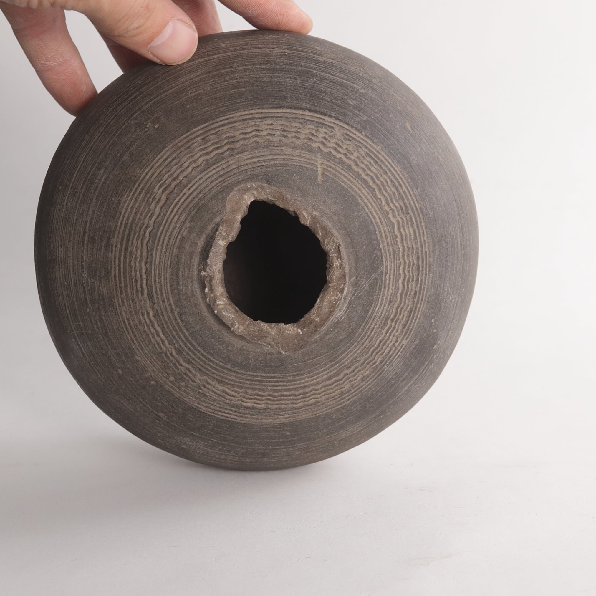 KURZHALS-GEFÄSS, Silla-Keramik(fragment), Silla-Zeit(668–900 n. Chr.)