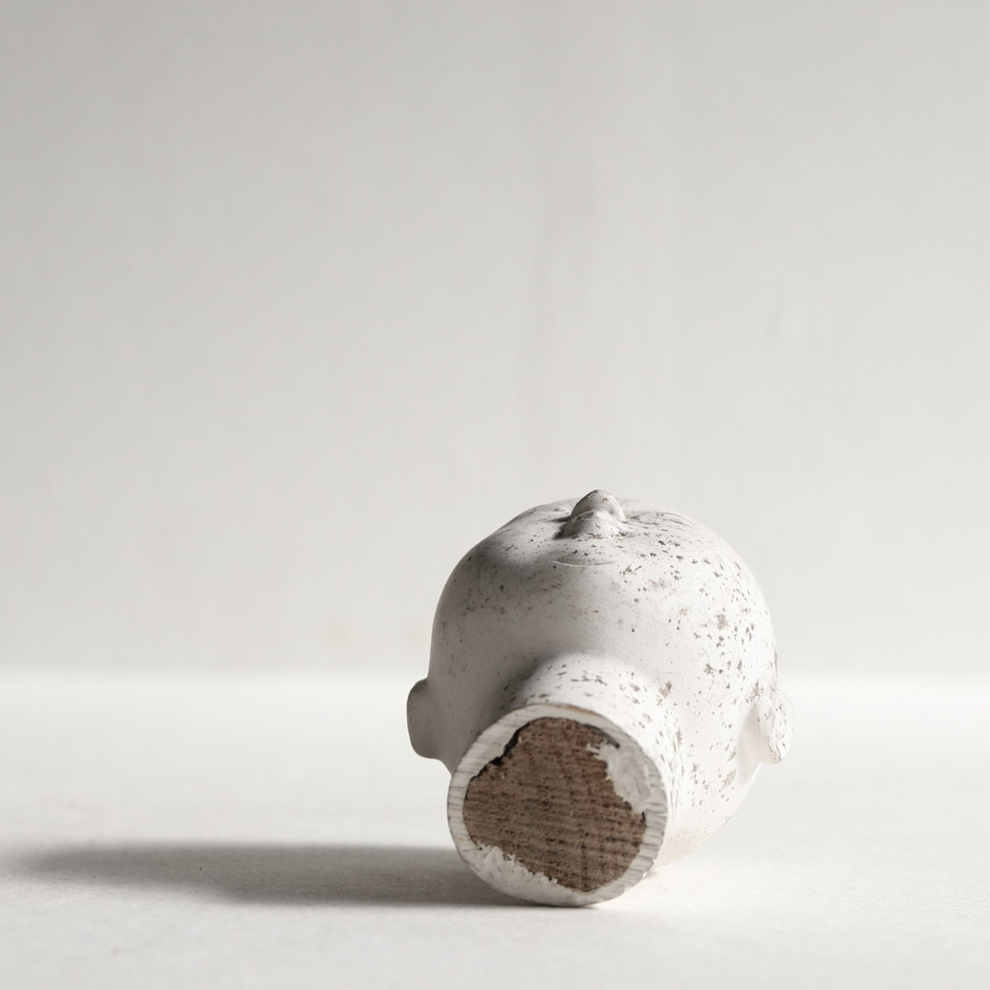 STAMPO IN GESSO PER TESTA DI BAMBOLA, c, Periodo Showa(1926–1989 d.C.)
