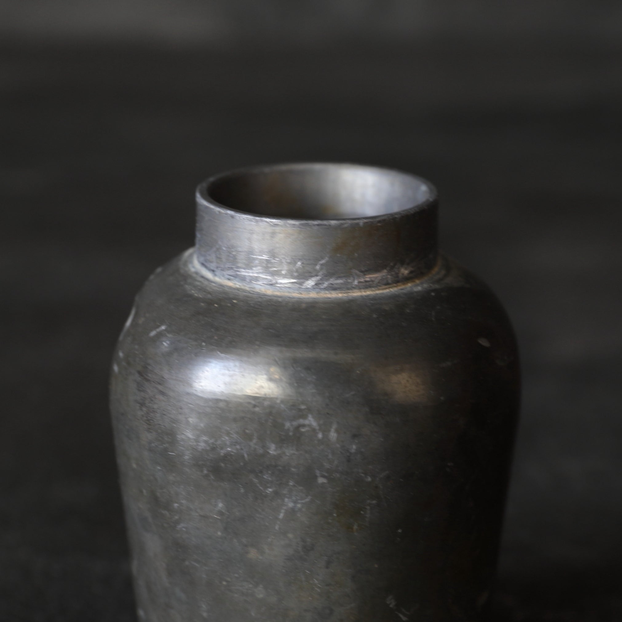 LATA DE TÉ DE ESTAÑO VIEJA, Dinastía Qing(1616–1911 d. C.)
