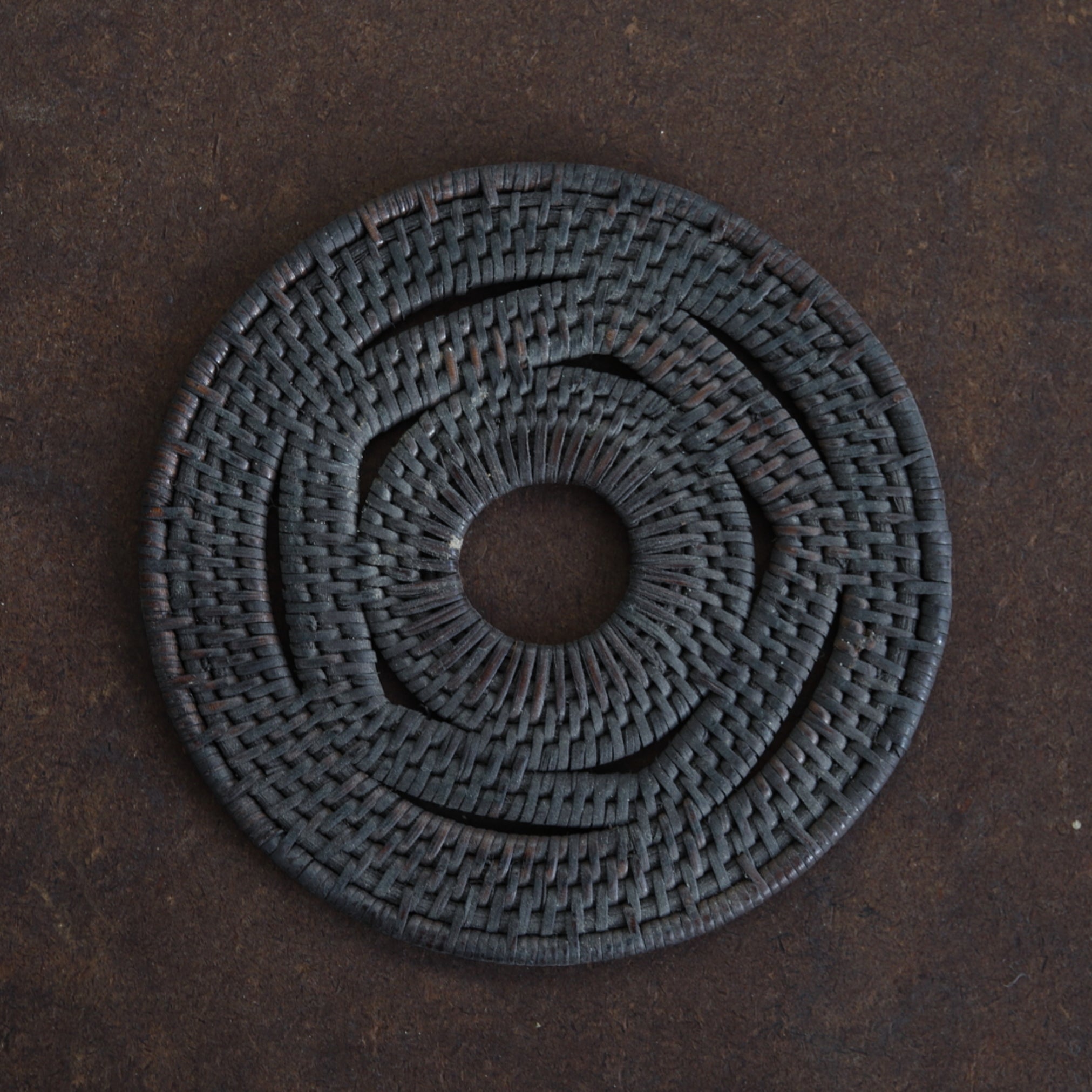 SOPORTE DE TETERA DE RATÁN, Utensilios de té sencha