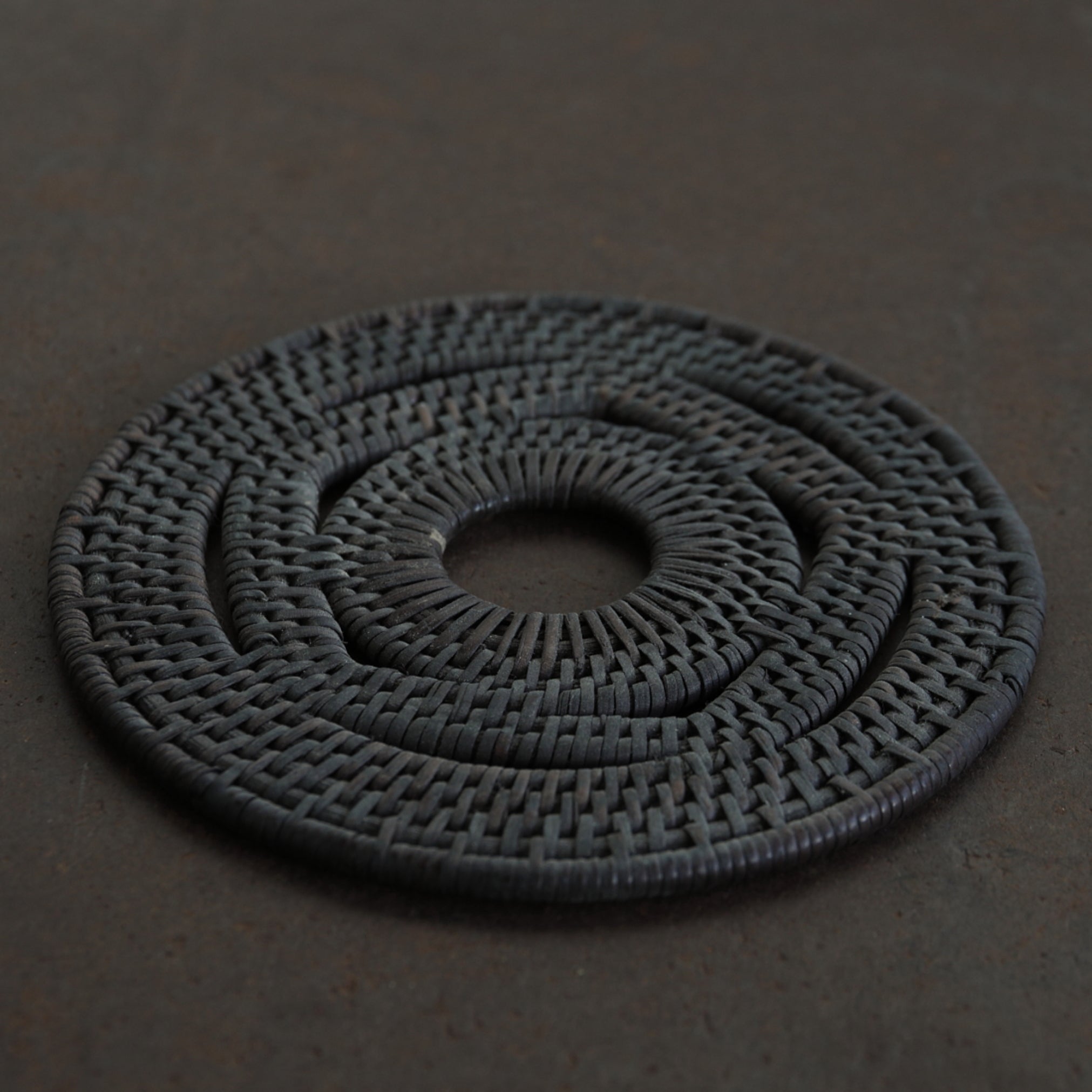 SOPORTE DE TETERA DE RATÁN, Utensilios de té sencha