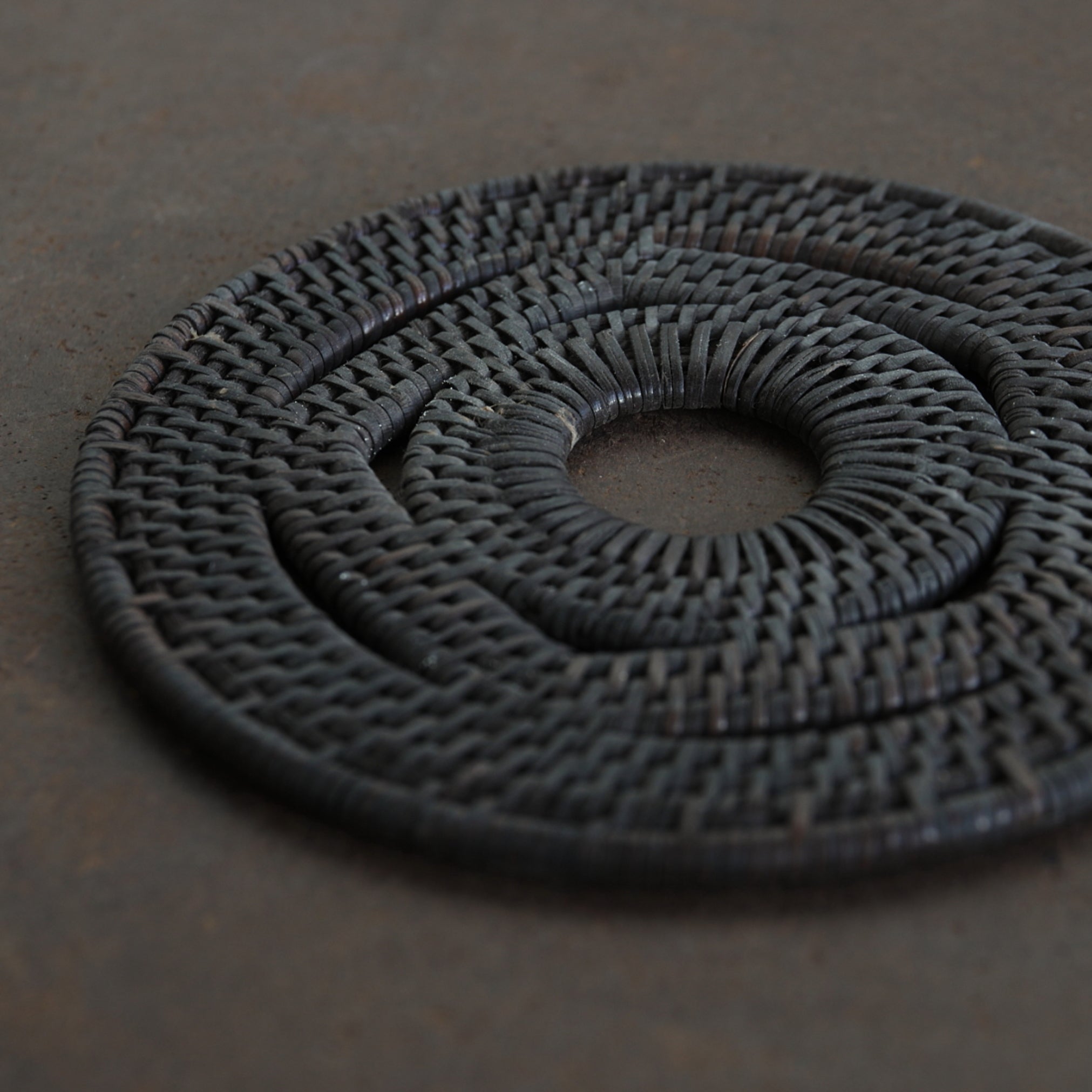 SOPORTE DE TETERA DE RATÁN, Utensilios de té sencha