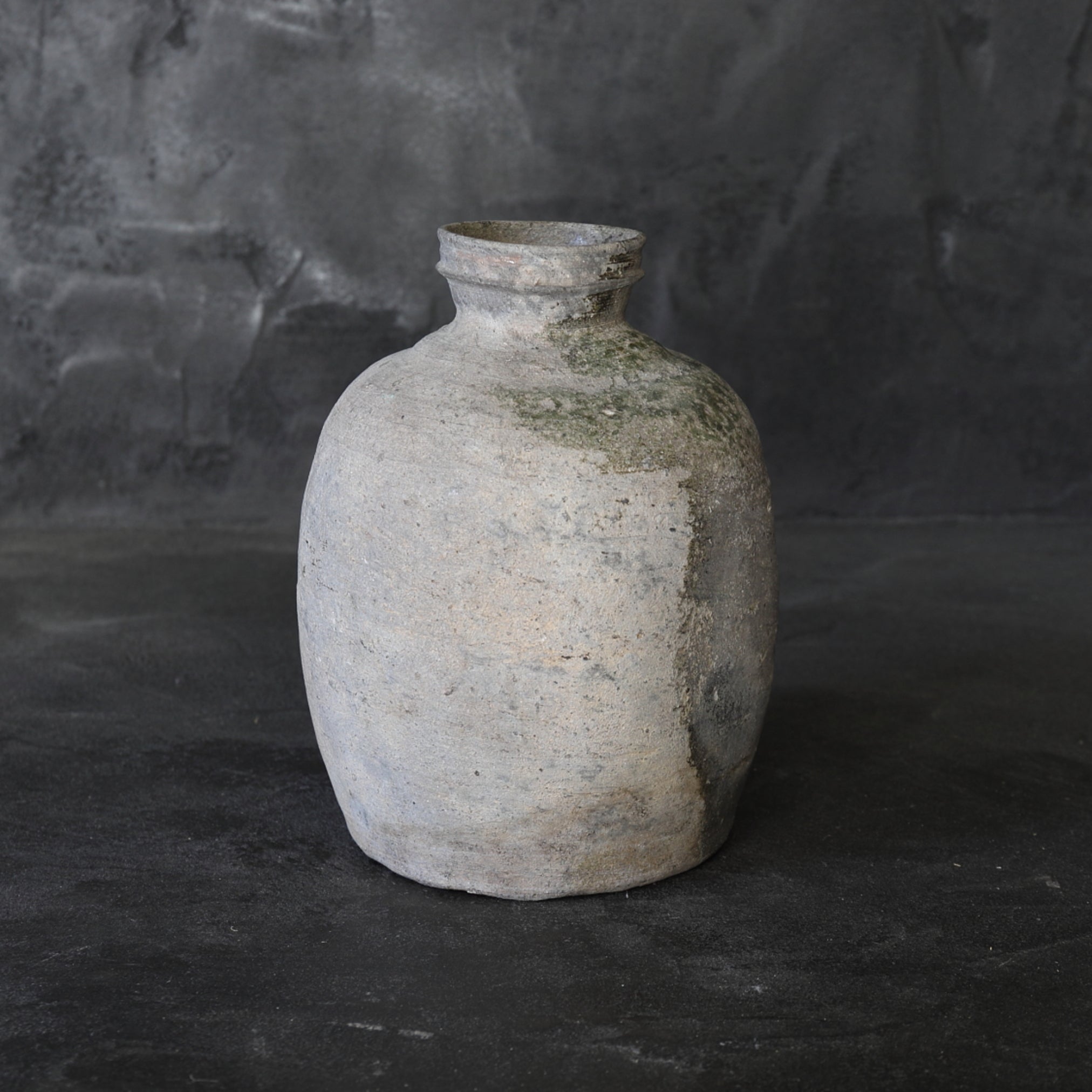JARRA PEQUEÑA, Cerámica Sue / Uzukumaru, vidriado ceniza, Período Kofun(250–581 d. C.)