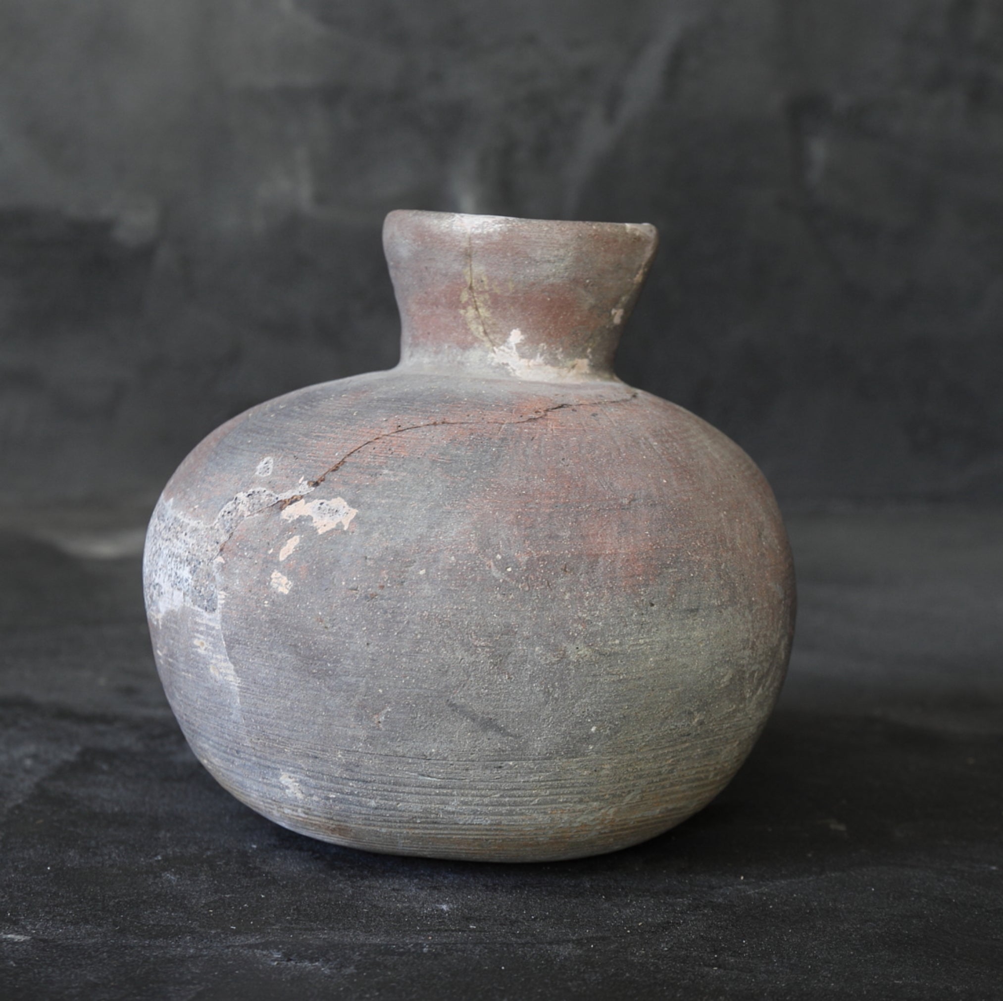 FLACHFLASCHE, Sue-Keramik, Kofun-Zeit(250–581 n. Chr.)