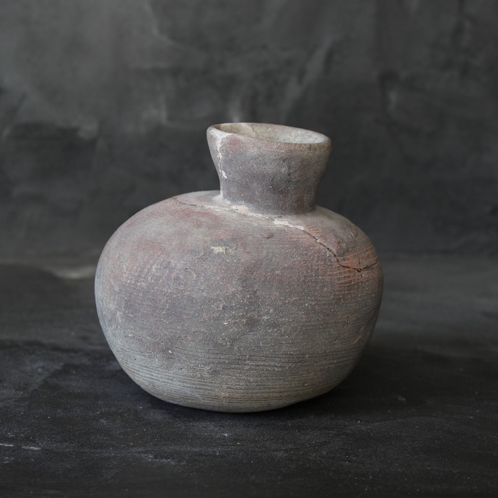 FLACHFLASCHE, Sue-Keramik, Kofun-Zeit(250–581 n. Chr.)