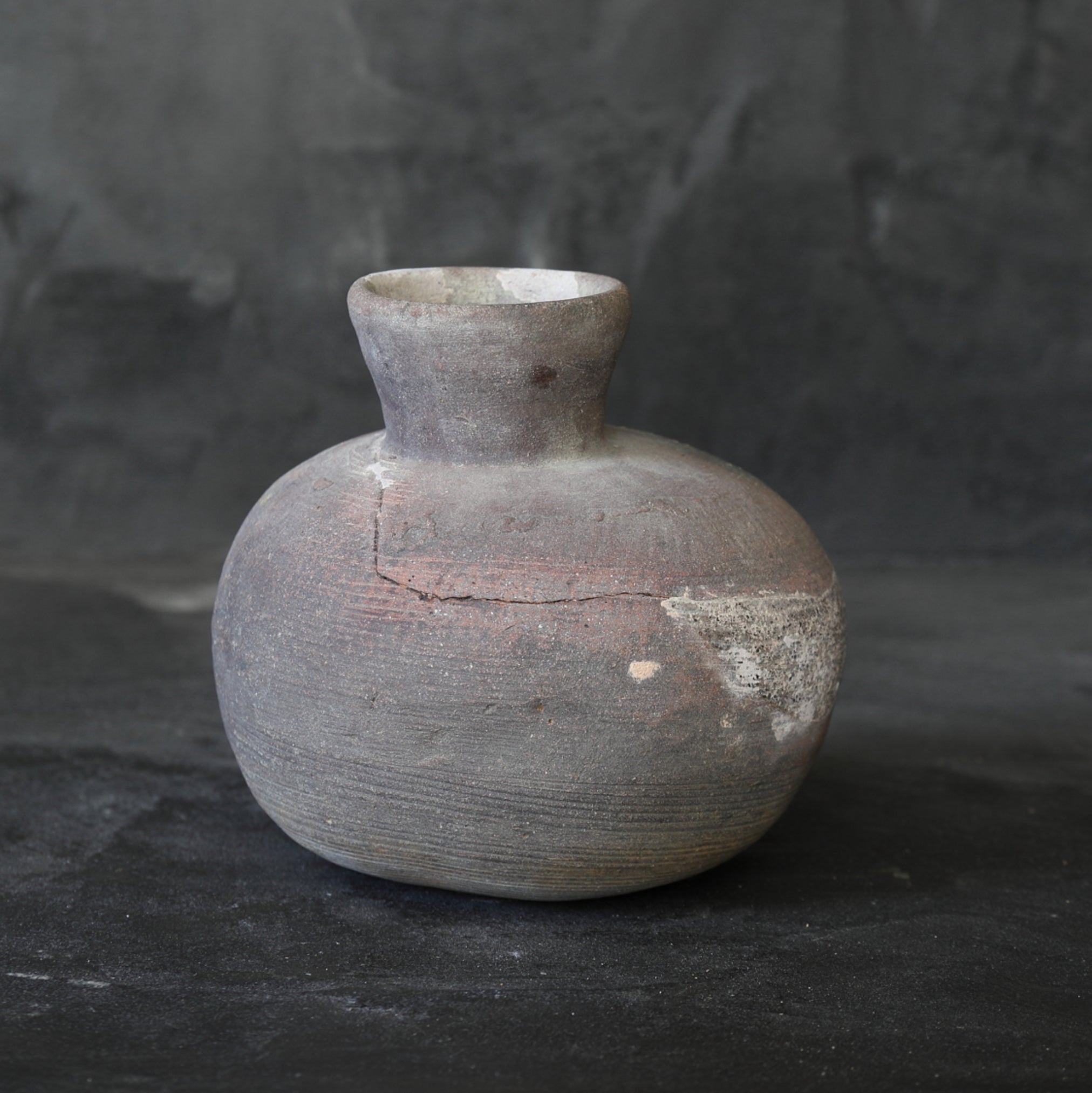 FLACHFLASCHE, Sue-Keramik, Kofun-Zeit(250–581 n. Chr.)