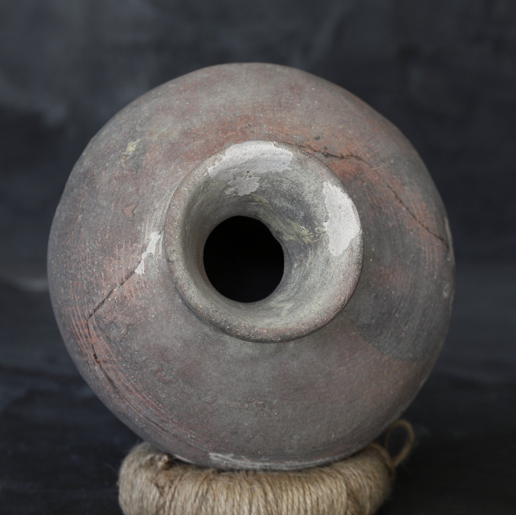 FLACHFLASCHE, Sue-Keramik, Kofun-Zeit(250–581 n. Chr.)