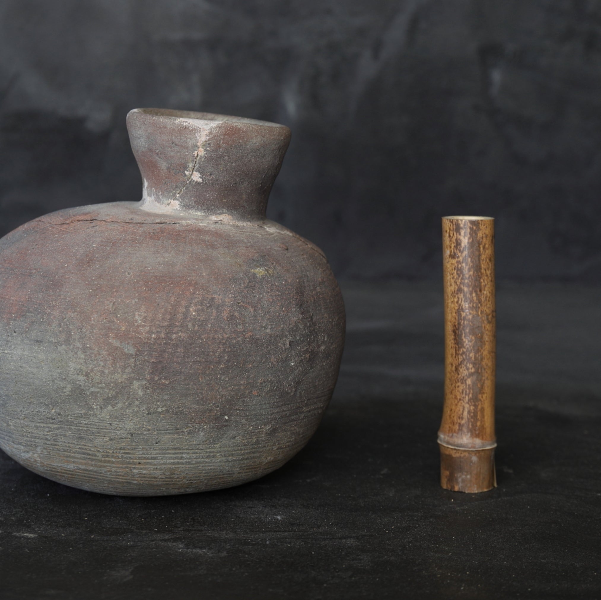 FLACHFLASCHE, Sue-Keramik, Kofun-Zeit(250–581 n. Chr.)