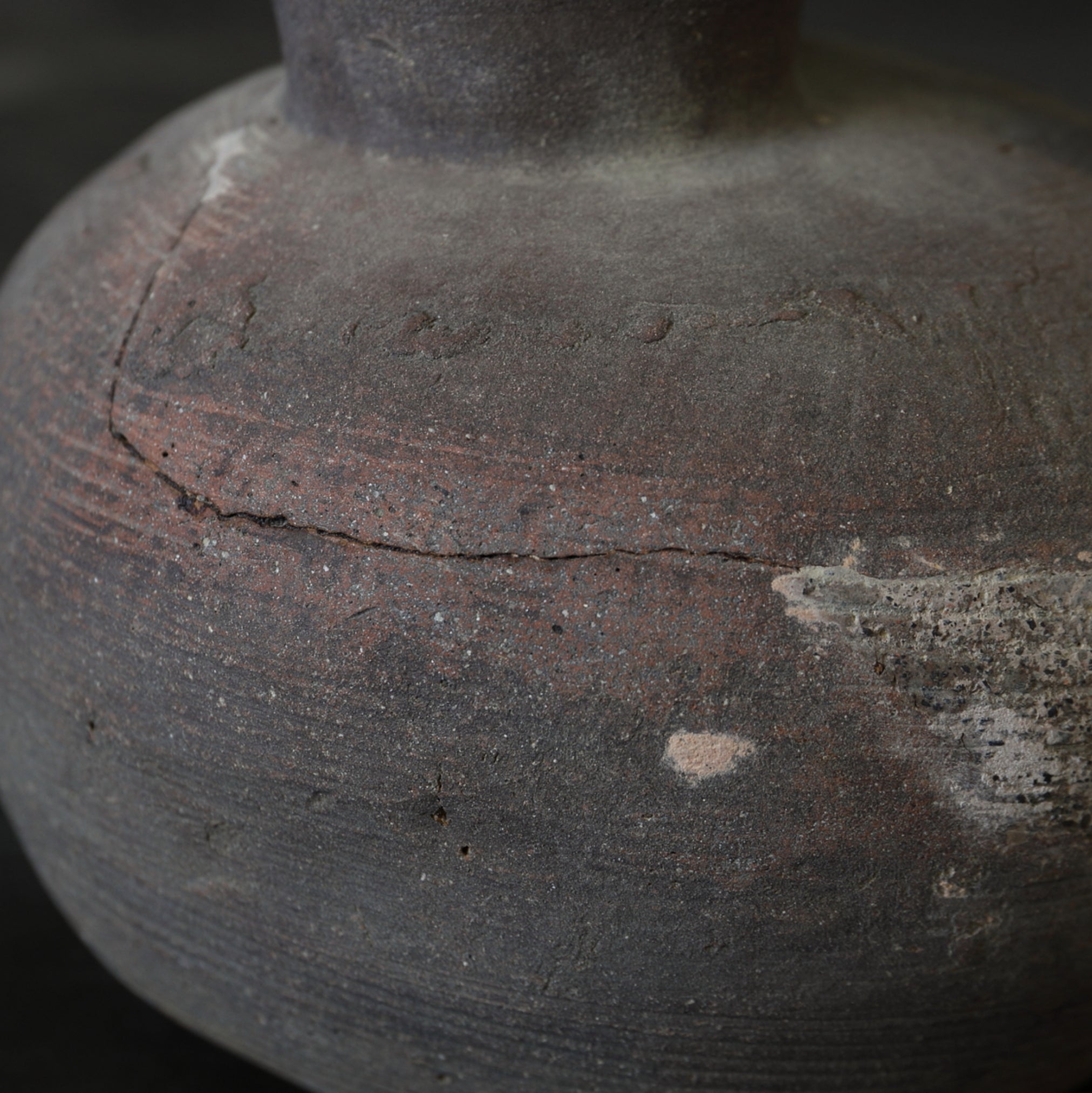 FLACHFLASCHE, Sue-Keramik, Kofun-Zeit(250–581 n. Chr.)