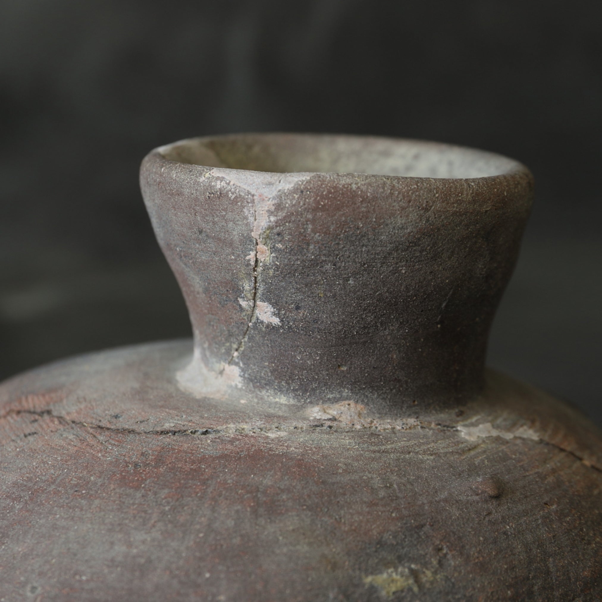 FLACHFLASCHE, Sue-Keramik, Kofun-Zeit(250–581 n. Chr.)