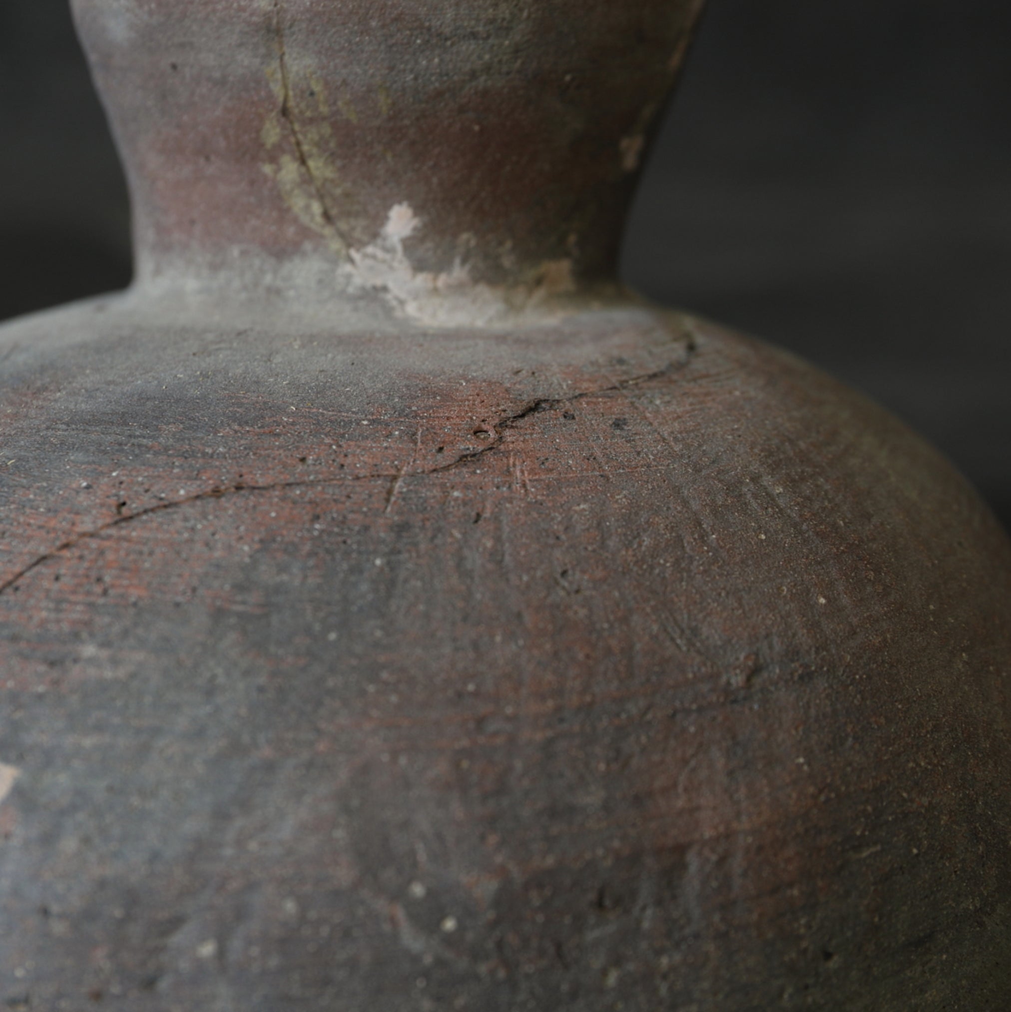 FLACHFLASCHE, Sue-Keramik, Kofun-Zeit(250–581 n. Chr.)