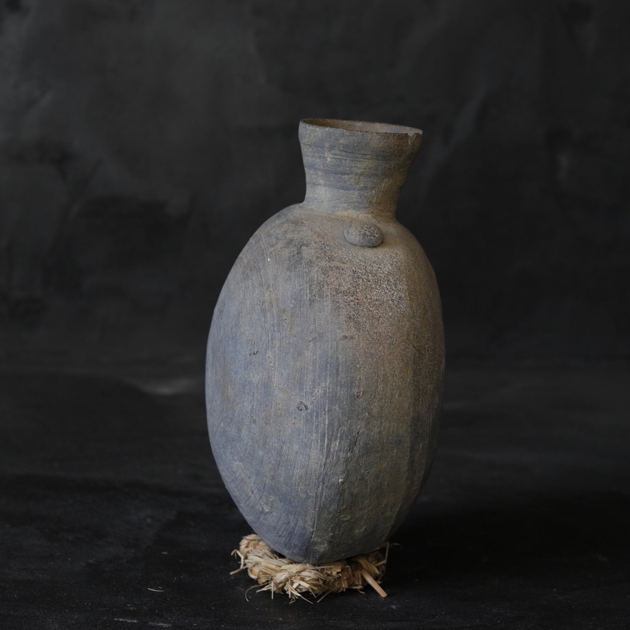 FLASCHE MIT HENKEL, Sue-Keramik, Kofun-Zeit(250–581 n. Chr.)
