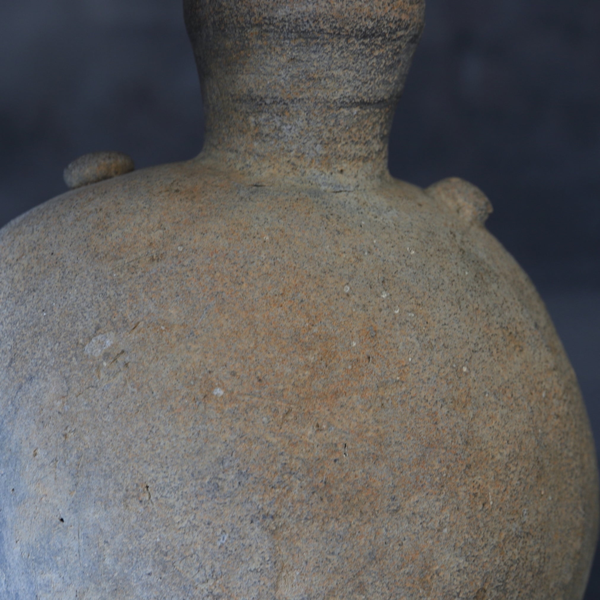 FLASCHE MIT HENKEL, Sue-Keramik, Kofun-Zeit(250–581 n. Chr.)