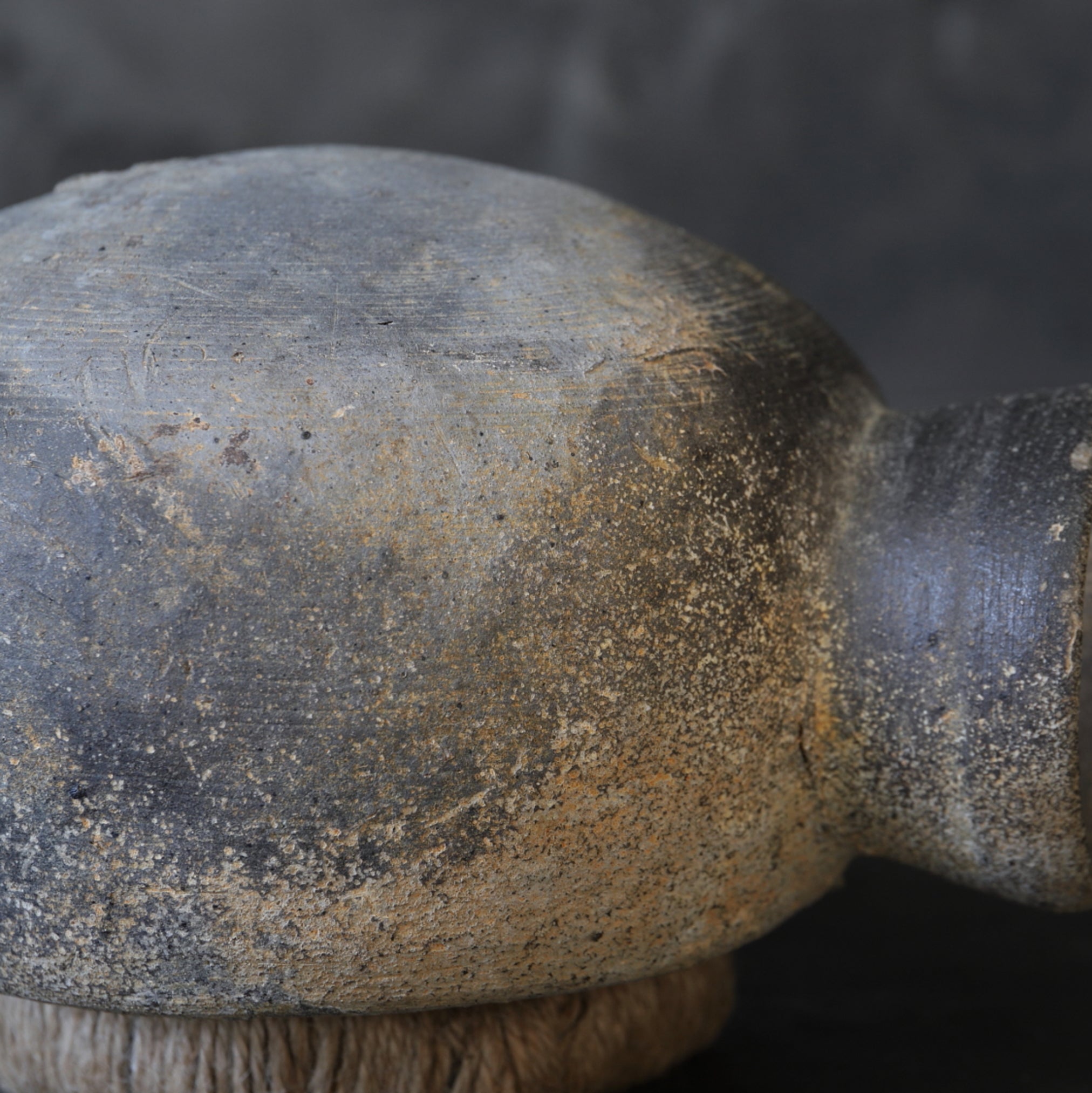 BOTELLA CON ASA, Cerámica Sue, c, Período Kofun(250–581 d. C.)